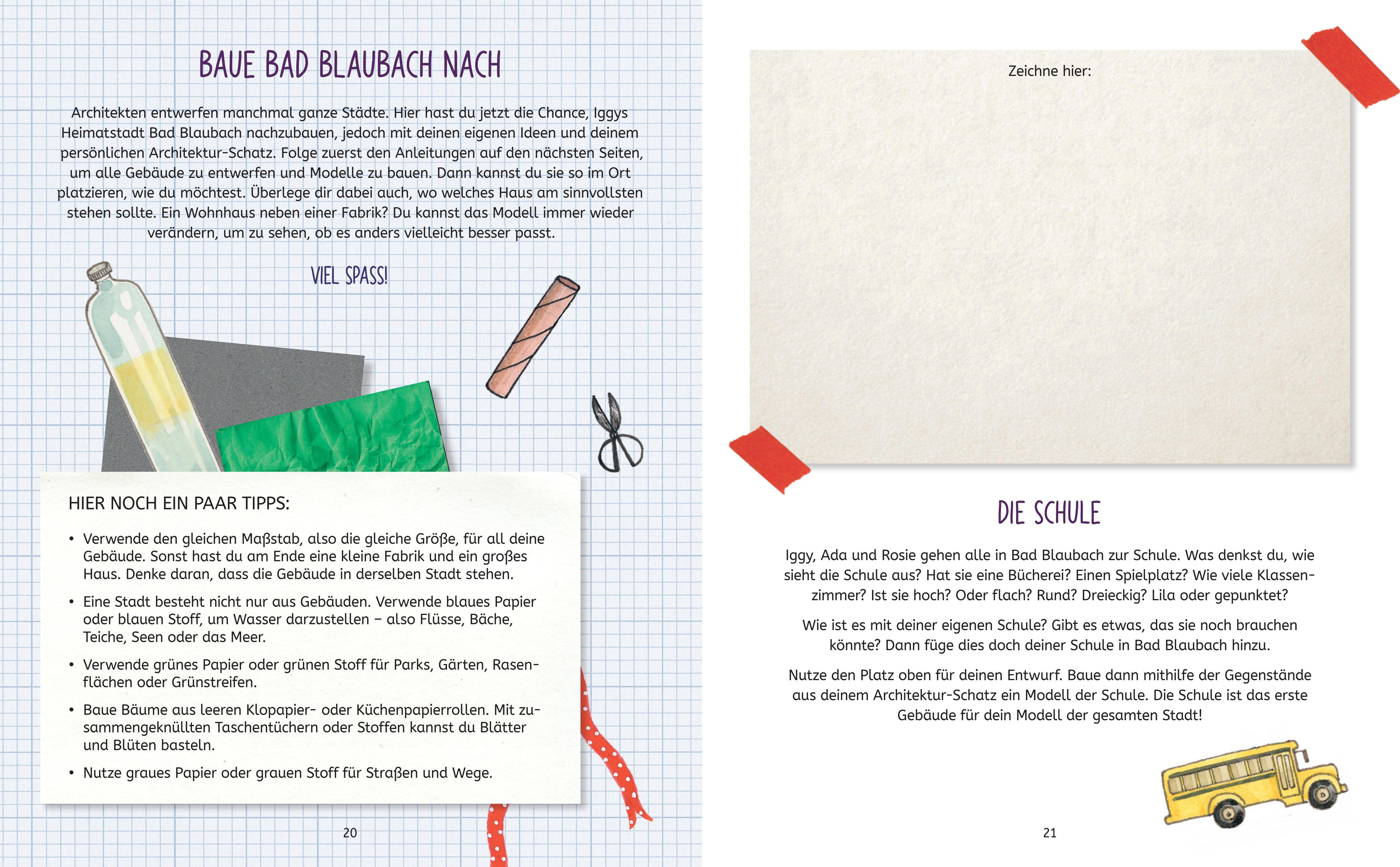 Beispielinhalt (Bild) Die Forscherbande: Bauen und Tüfteln mit Iggy Peck