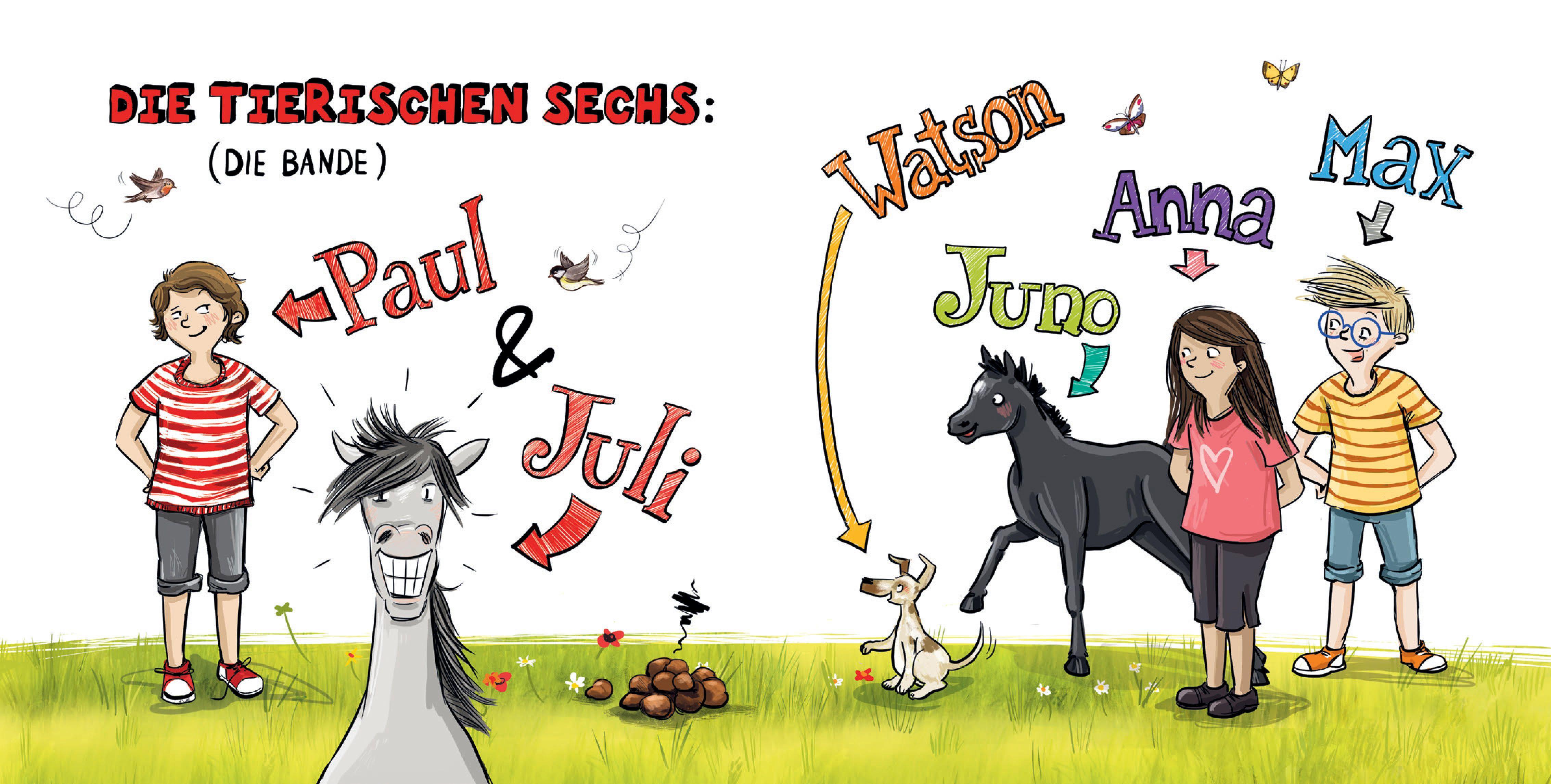 Beispielinhalt (Bild) Juli - Freundebuch