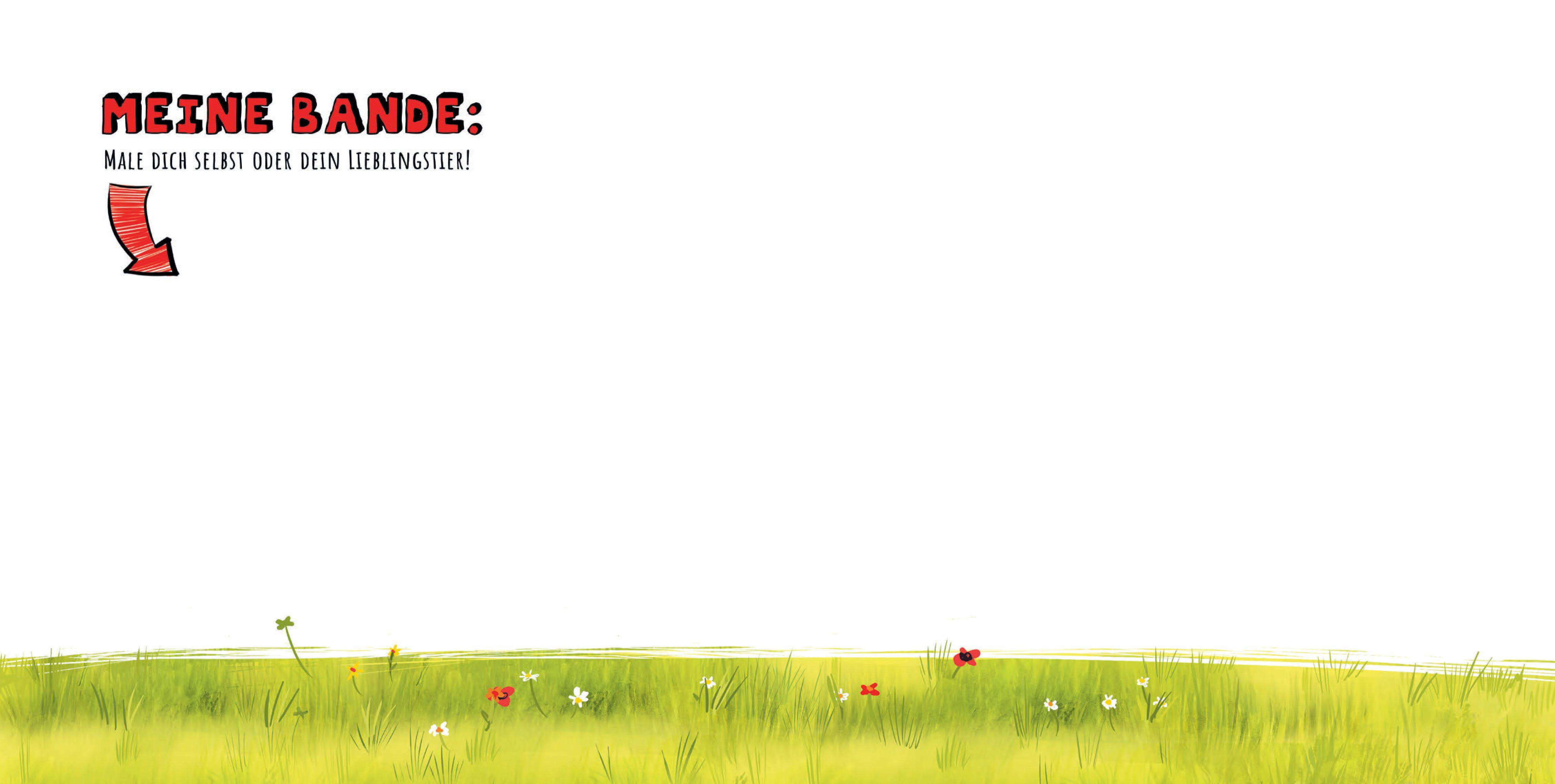 Beispielinhalt (Bild) Juli - Freundebuch