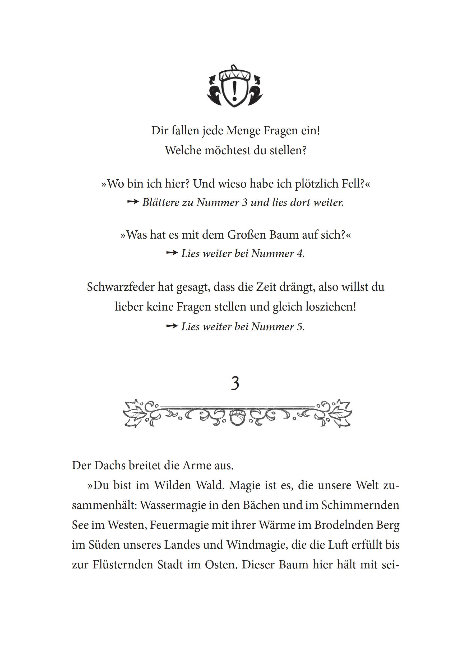 Beispielinhalt (Bild) Die Hüter des magischen Waldes - Finde die geheimen Kristalle!