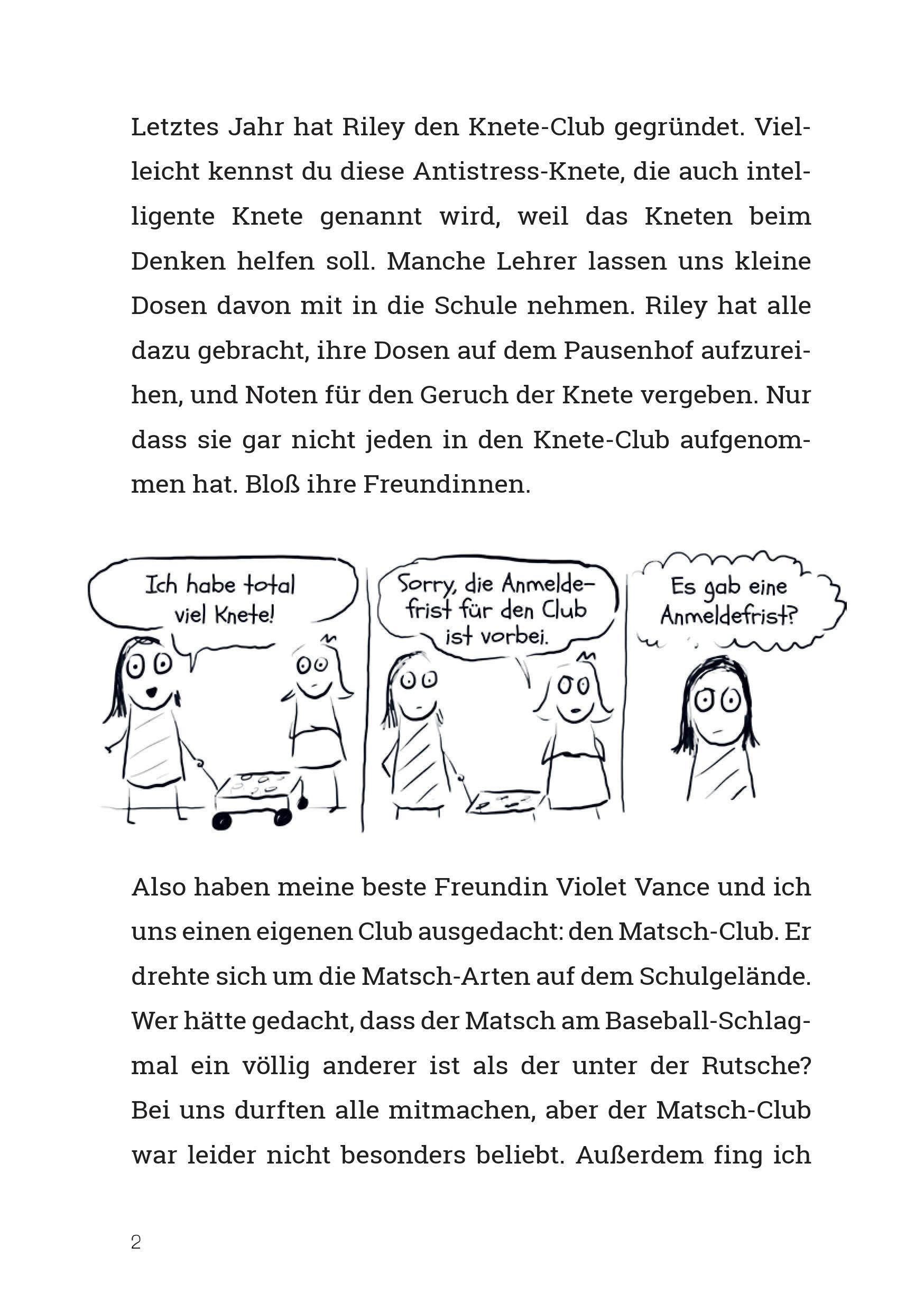 Beispielinhalt (Bild) Penny kritzelt sich durchs Leben