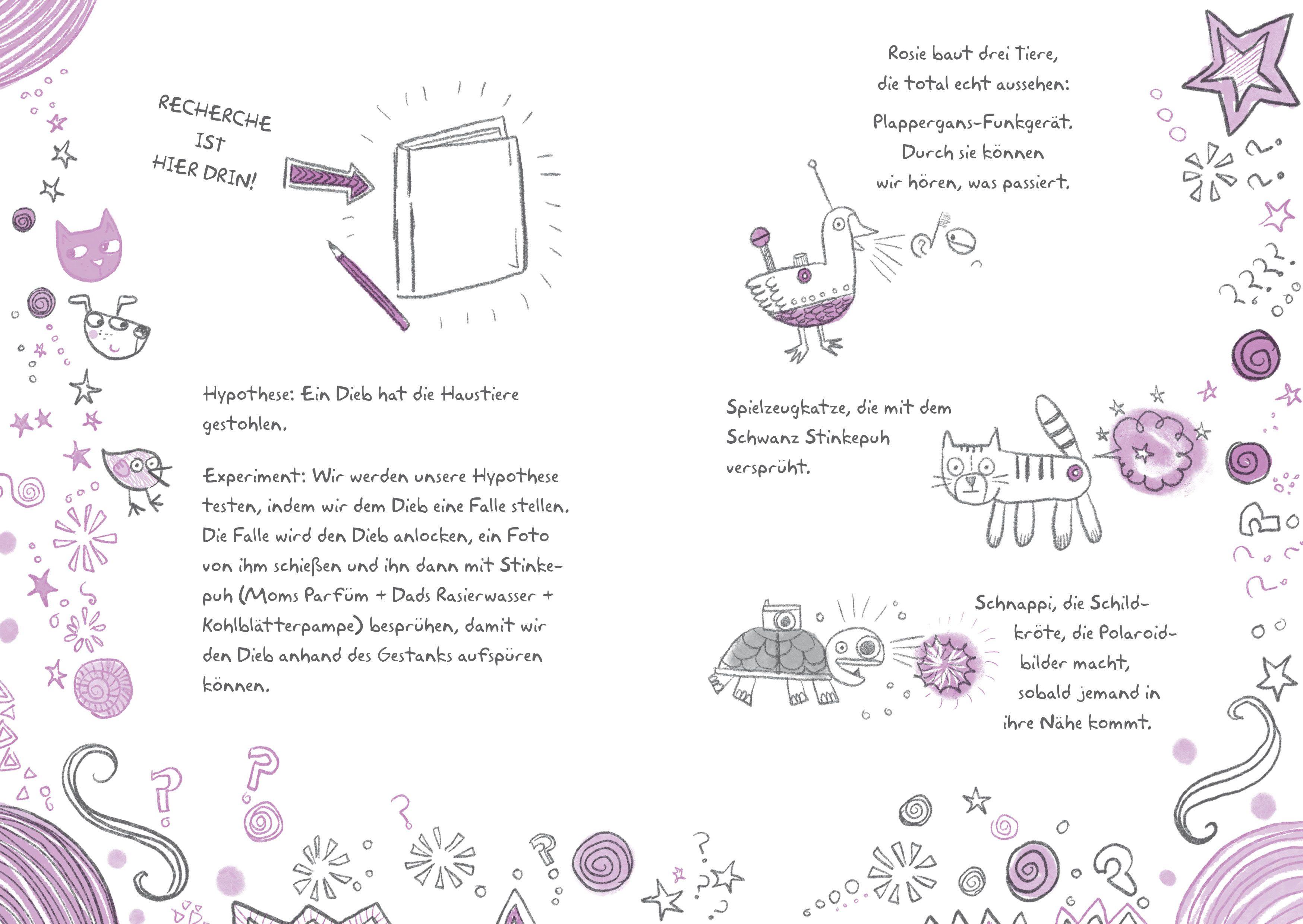 Beispielinhalt (Bild) Die Forscherbande: Ada Twist und das Rätsel um die verschwundenen Haustiere