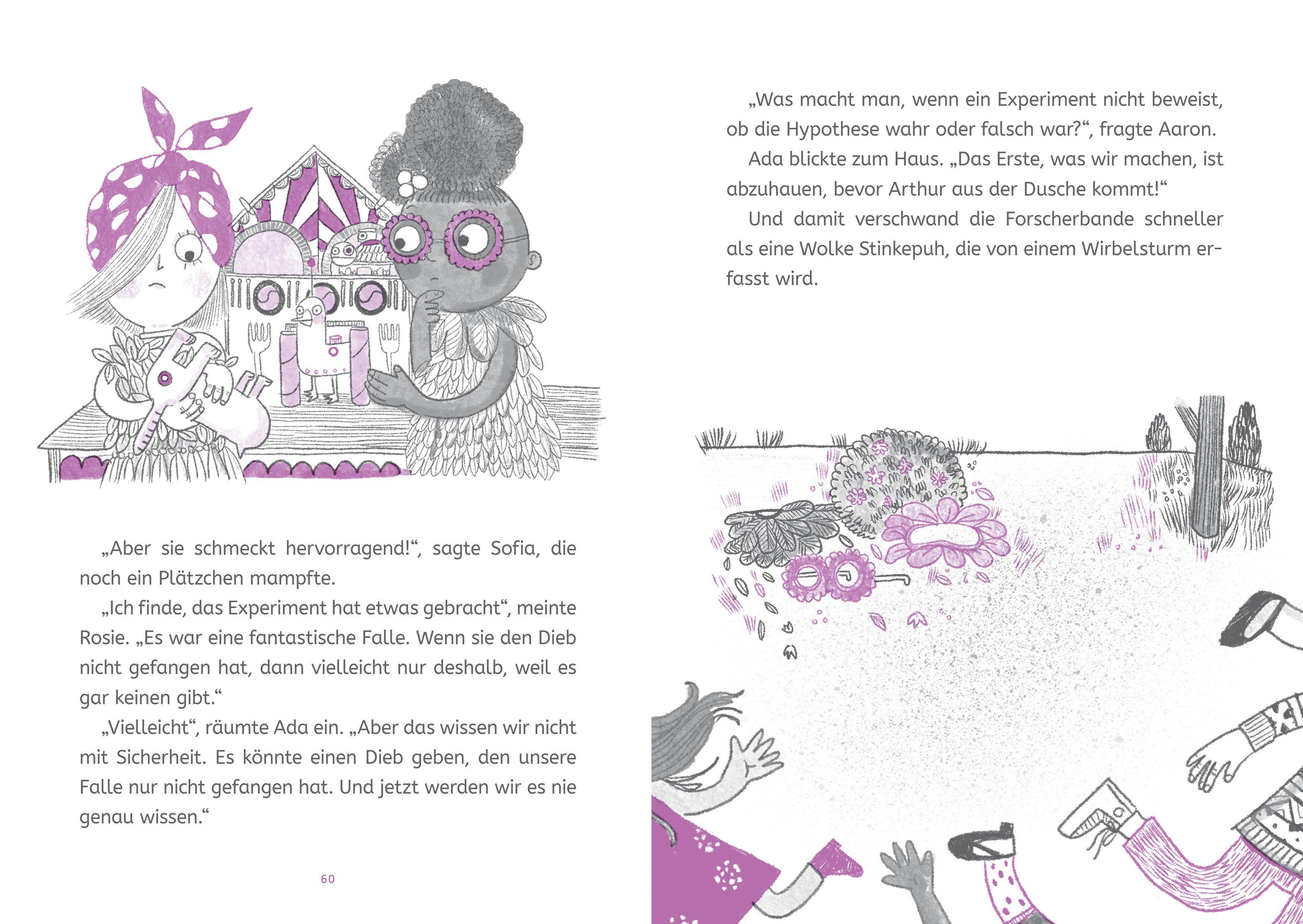 Beispielinhalt (Bild) Die Forscherbande: Ada Twist und das Rätsel um die verschwundenen Haustiere