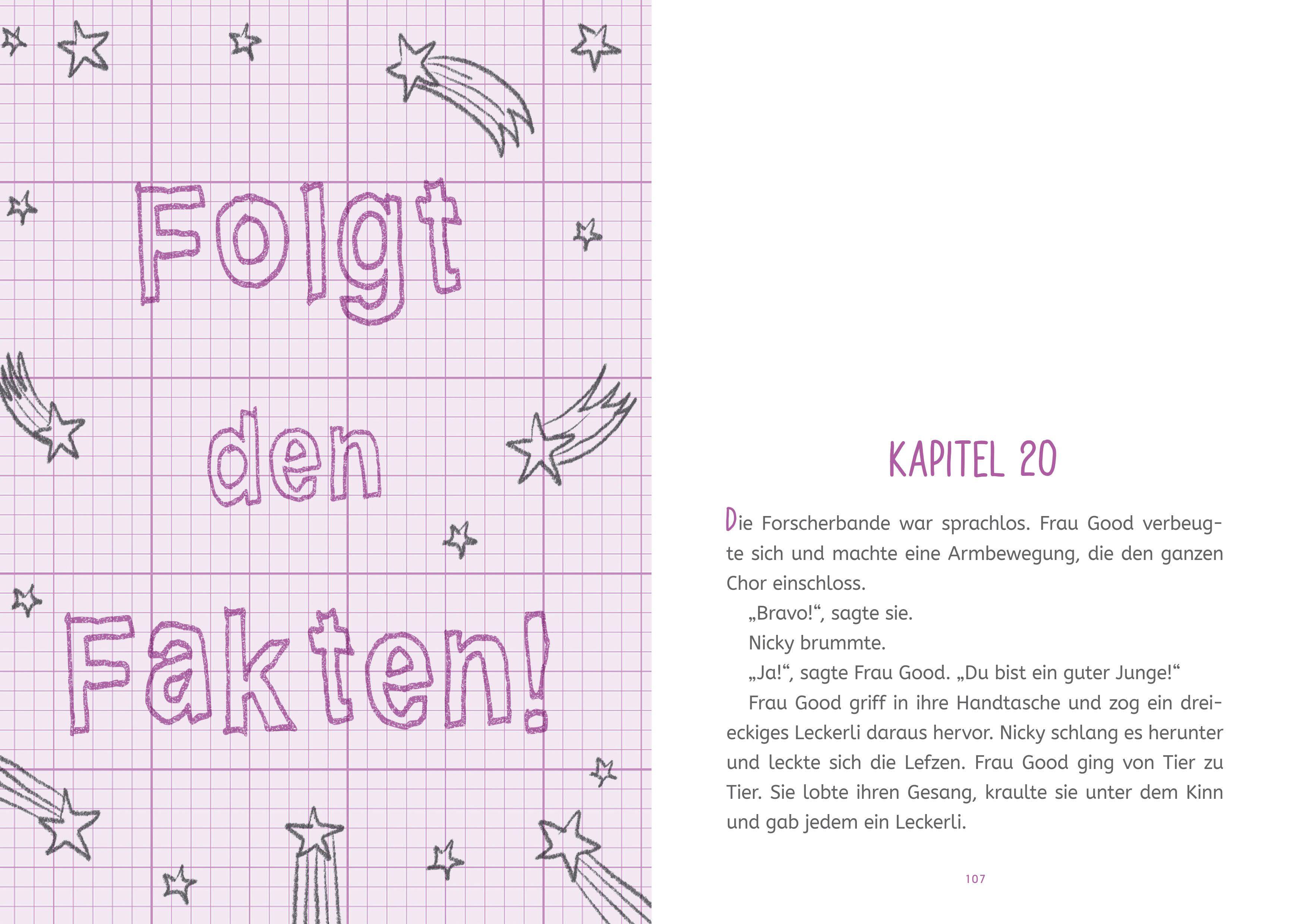 Beispielinhalt (Bild) Die Forscherbande: Ada Twist und das Rätsel um die verschwundenen Haustiere