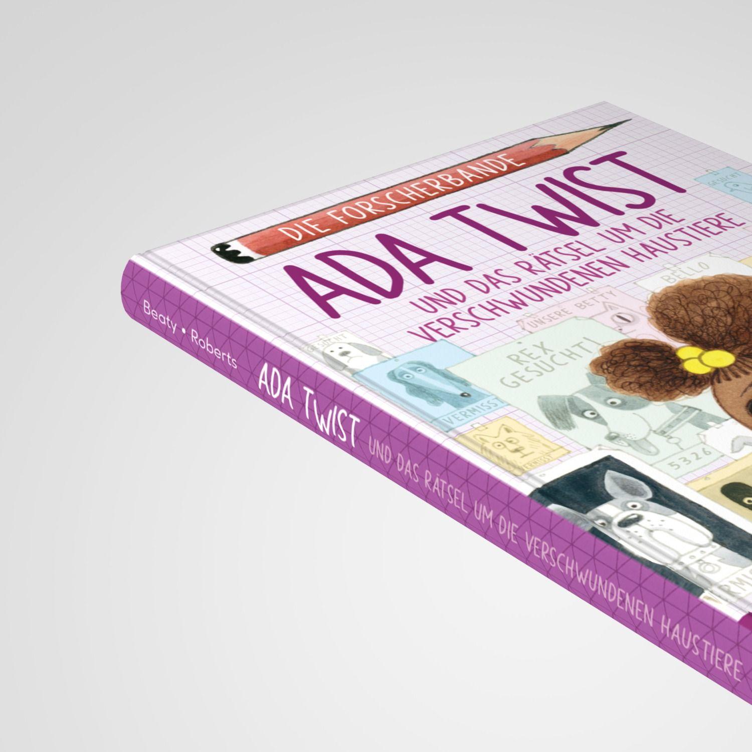 Beispielinhalt (Bild) Die Forscherbande: Ada Twist und das Rätsel um die verschwundenen Haustiere