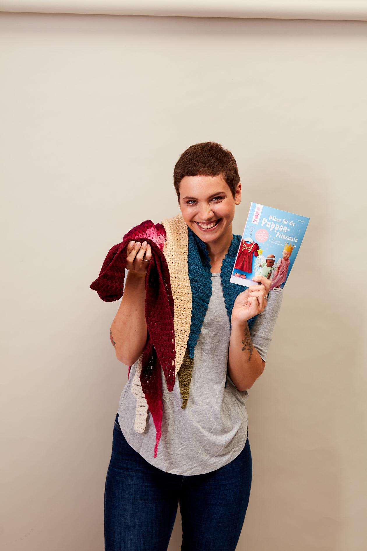 Beispielinhalt (Bild) Mini-Tücher häkeln (kreativ.kompakt.)