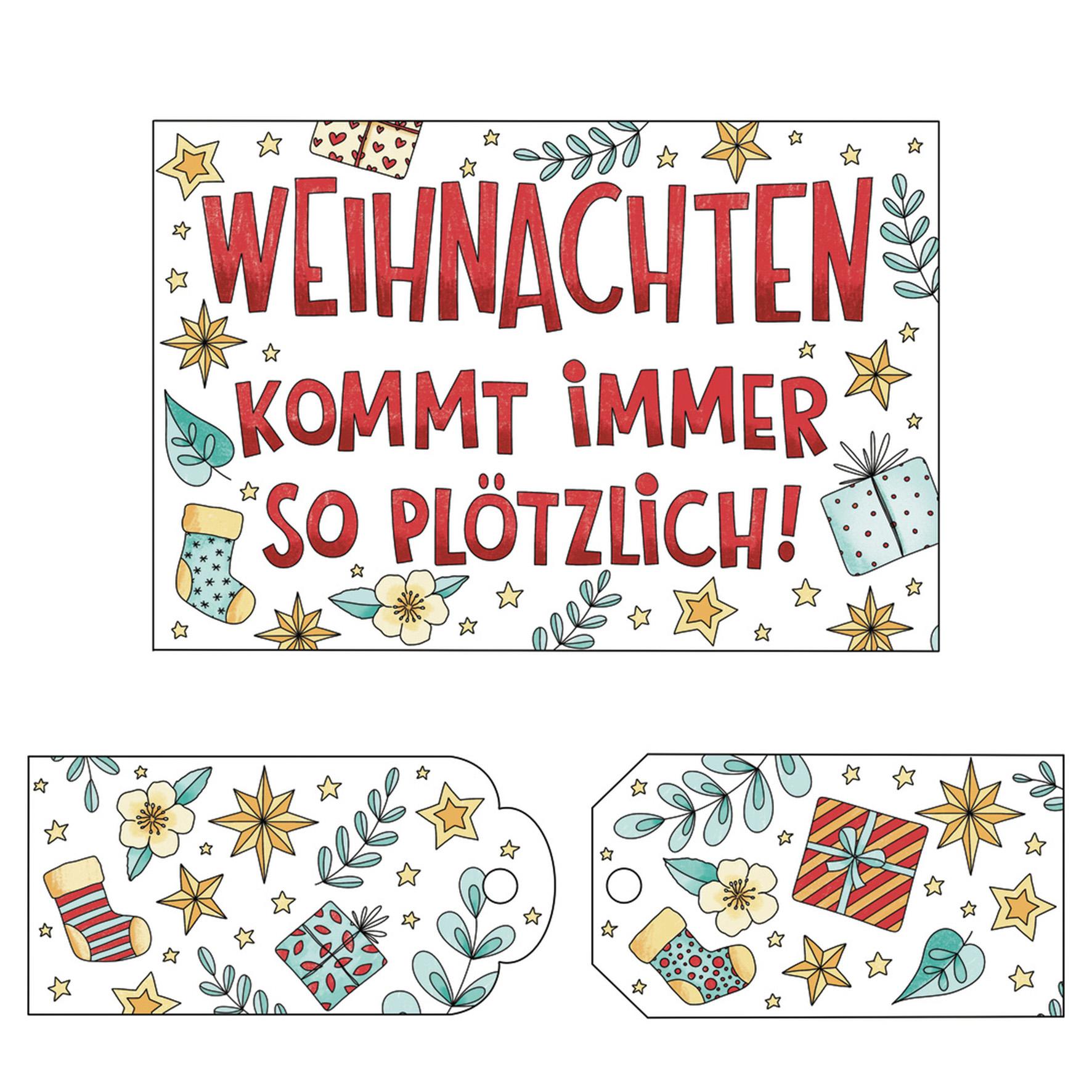 Beispielinhalt (Bild) Colorful Christmas - Du hattest mich beim Hohoho
