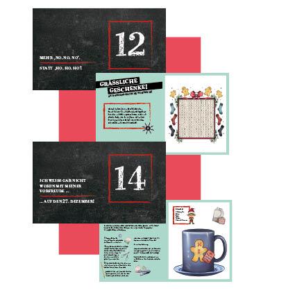 Beispielinhalt (Bild) Ich hasse Weihnachten! Der Adventskalender