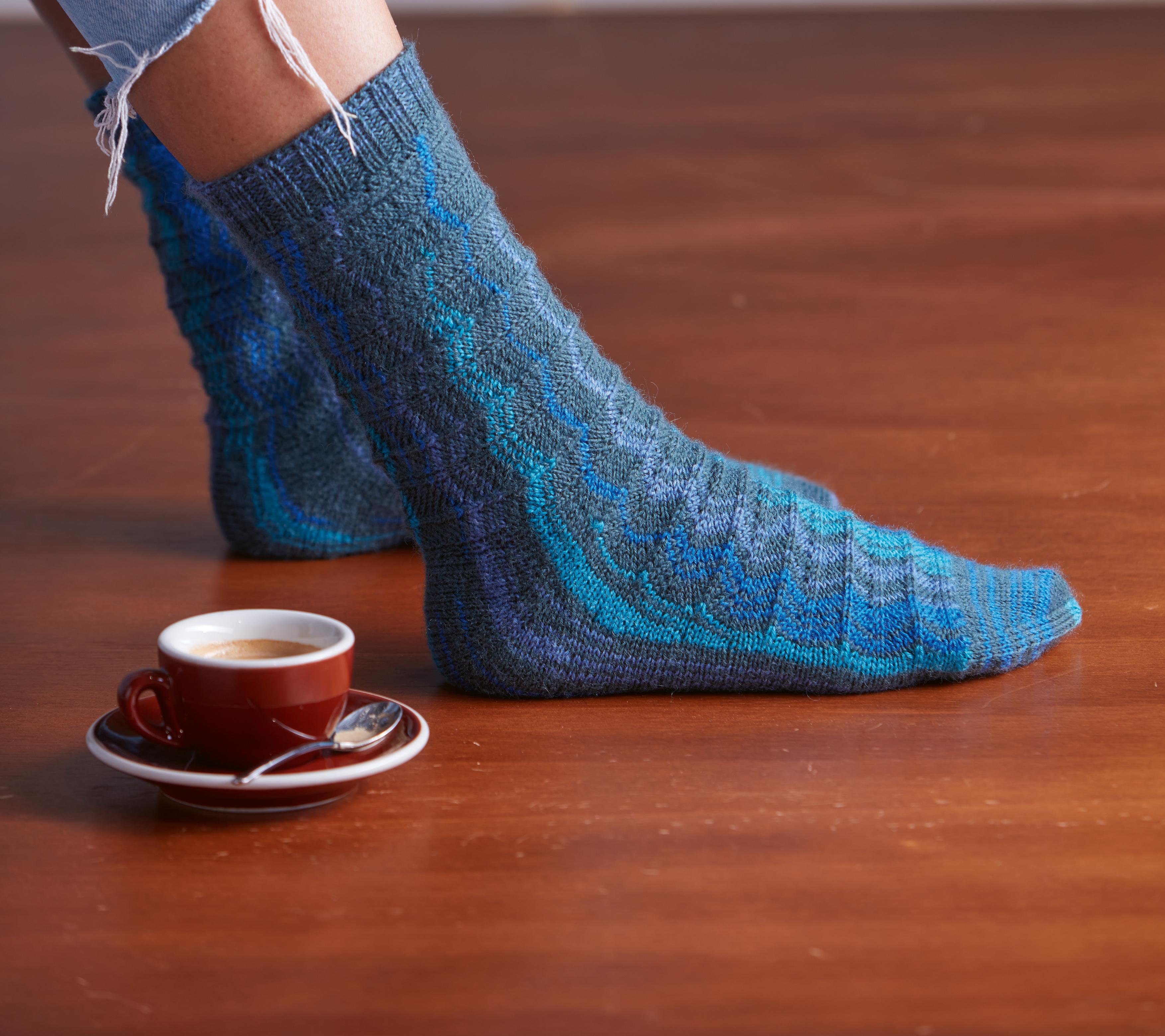 Beispielinhalt (Bild) Socken aus aller Welt