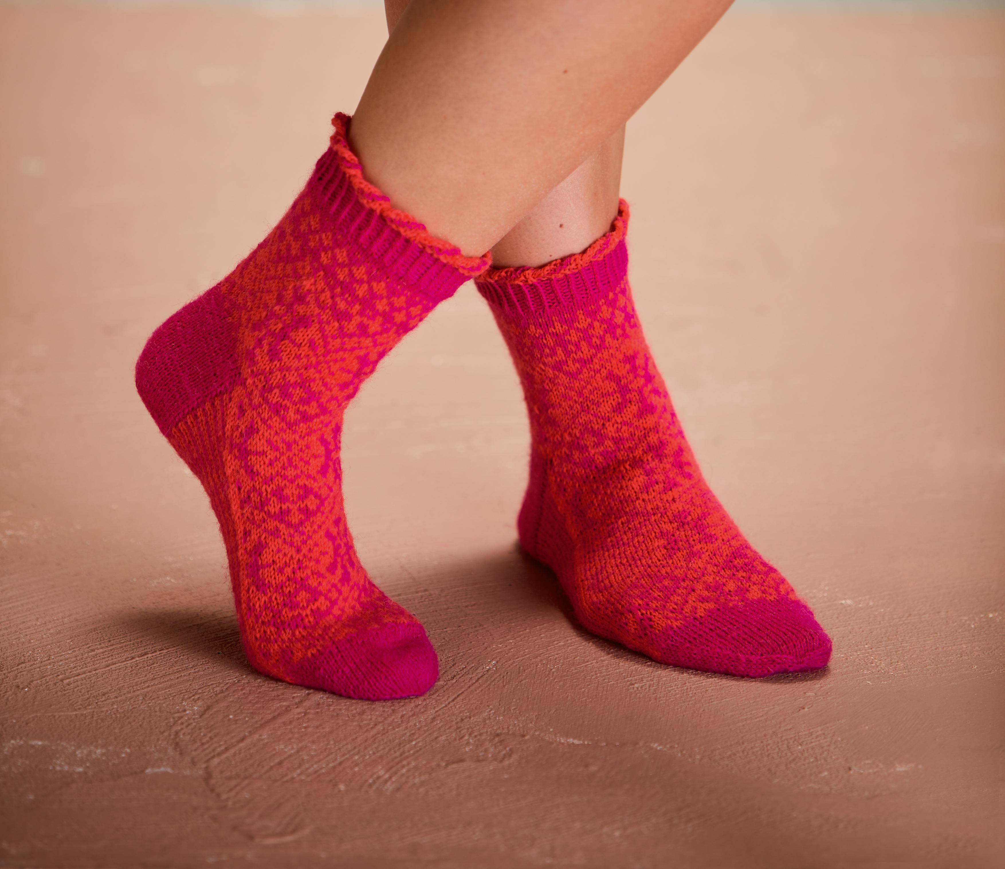 Beispielinhalt (Bild) Socken aus aller Welt