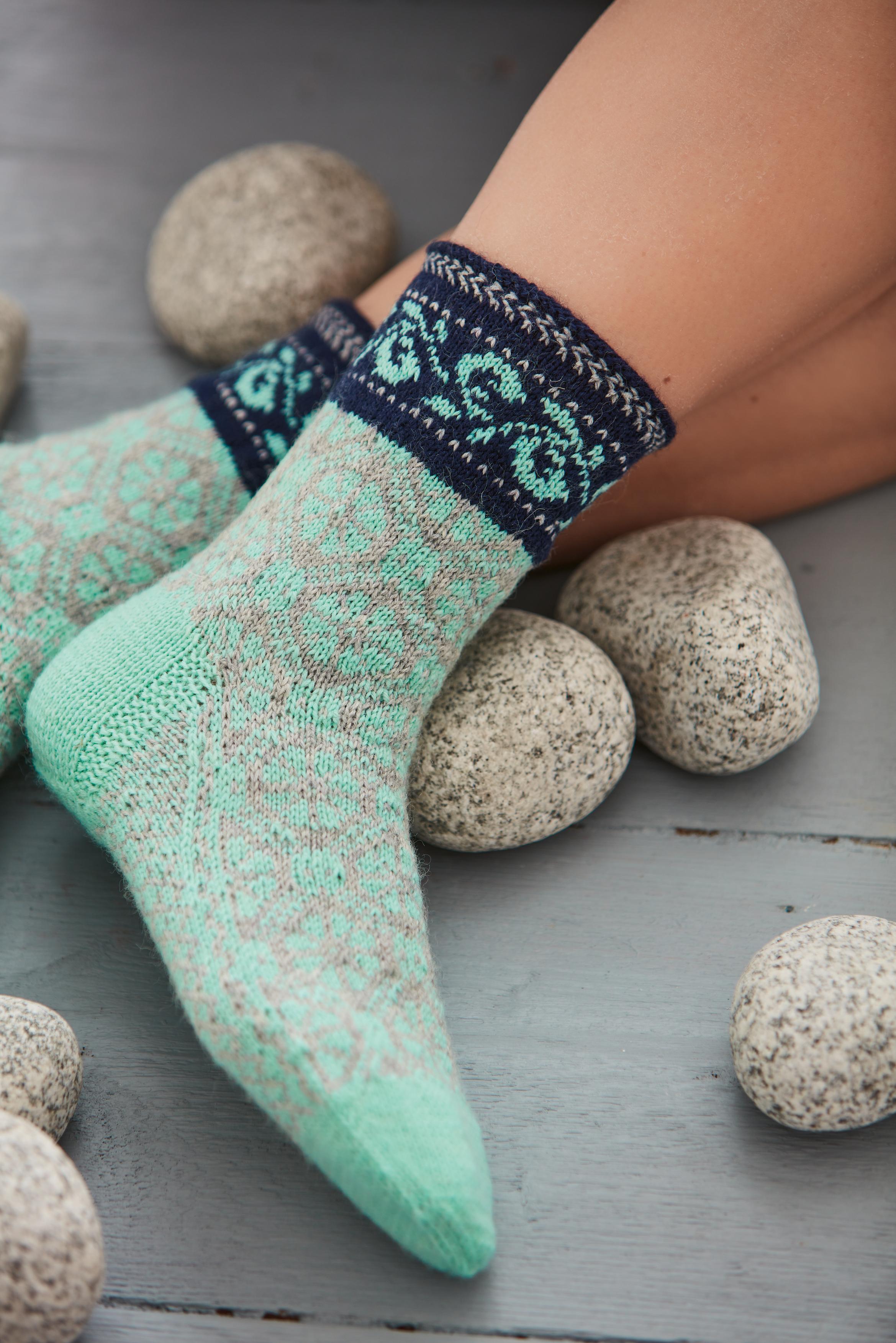 Beispielinhalt (Bild) Socken aus aller Welt