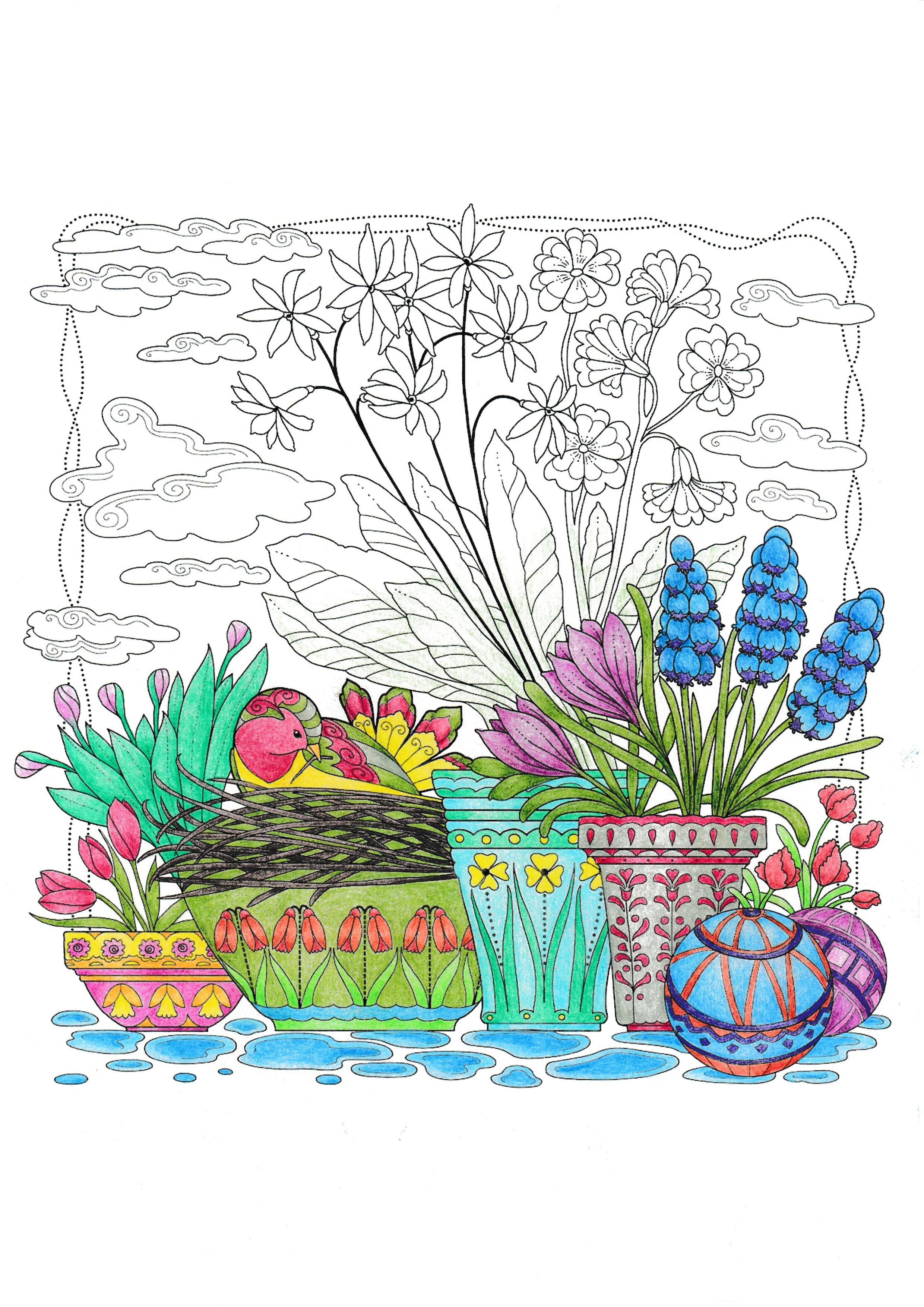 Beispielinhalt (Bild) Colorful World - Im Fluss der Jahreszeiten