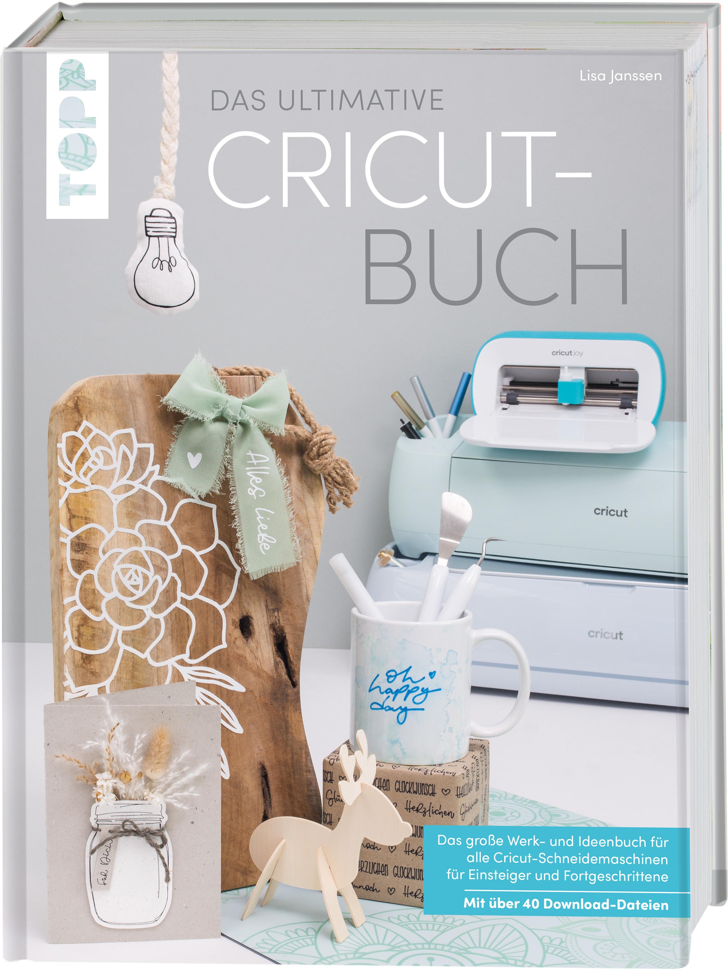 Vorderes Coverbild Das ultimative Cricut-Buch