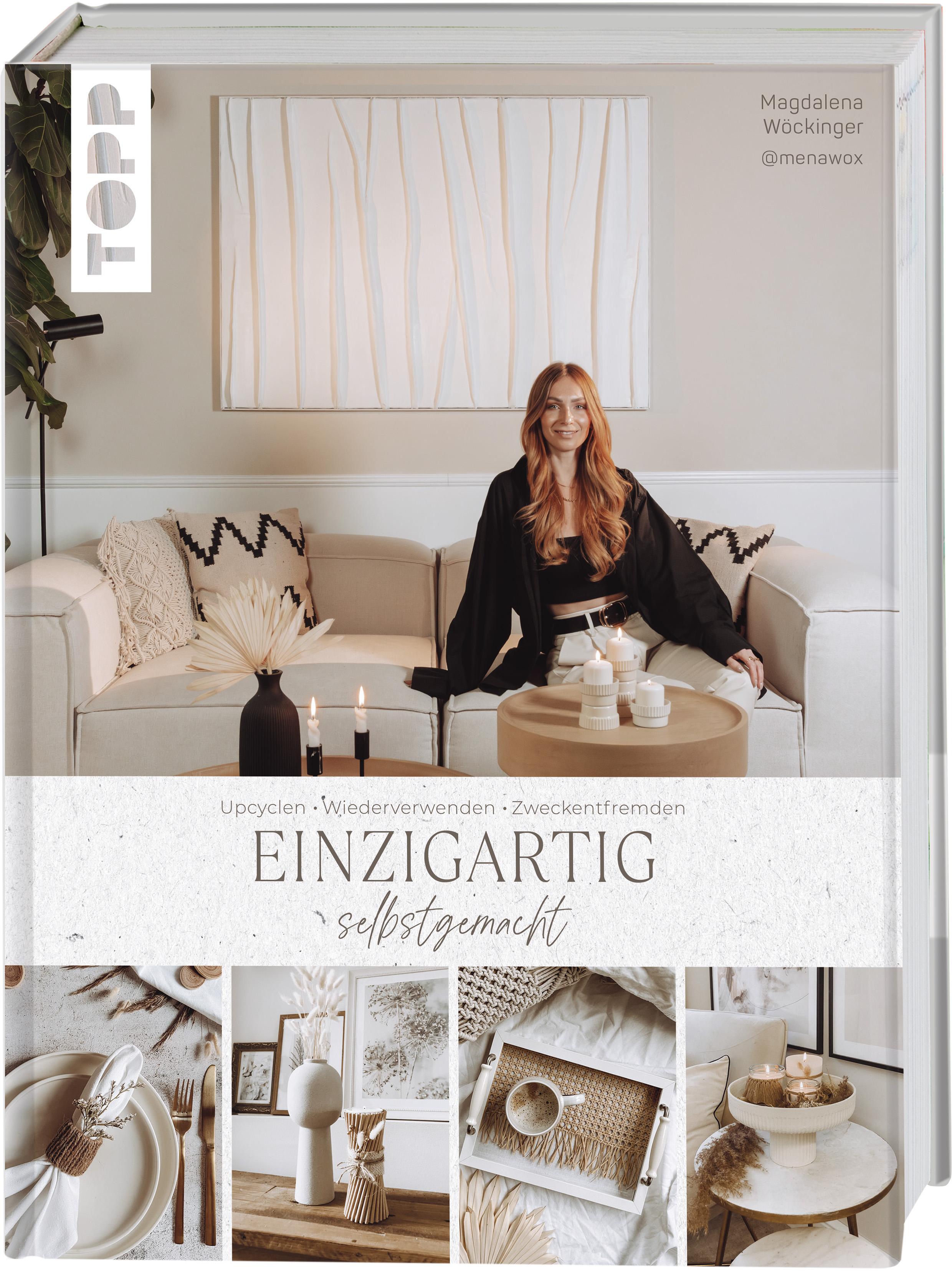 Vorderes Coverbild Einzigartig selbstgemacht. DIY-Ideen von Magdalena aka @menawox