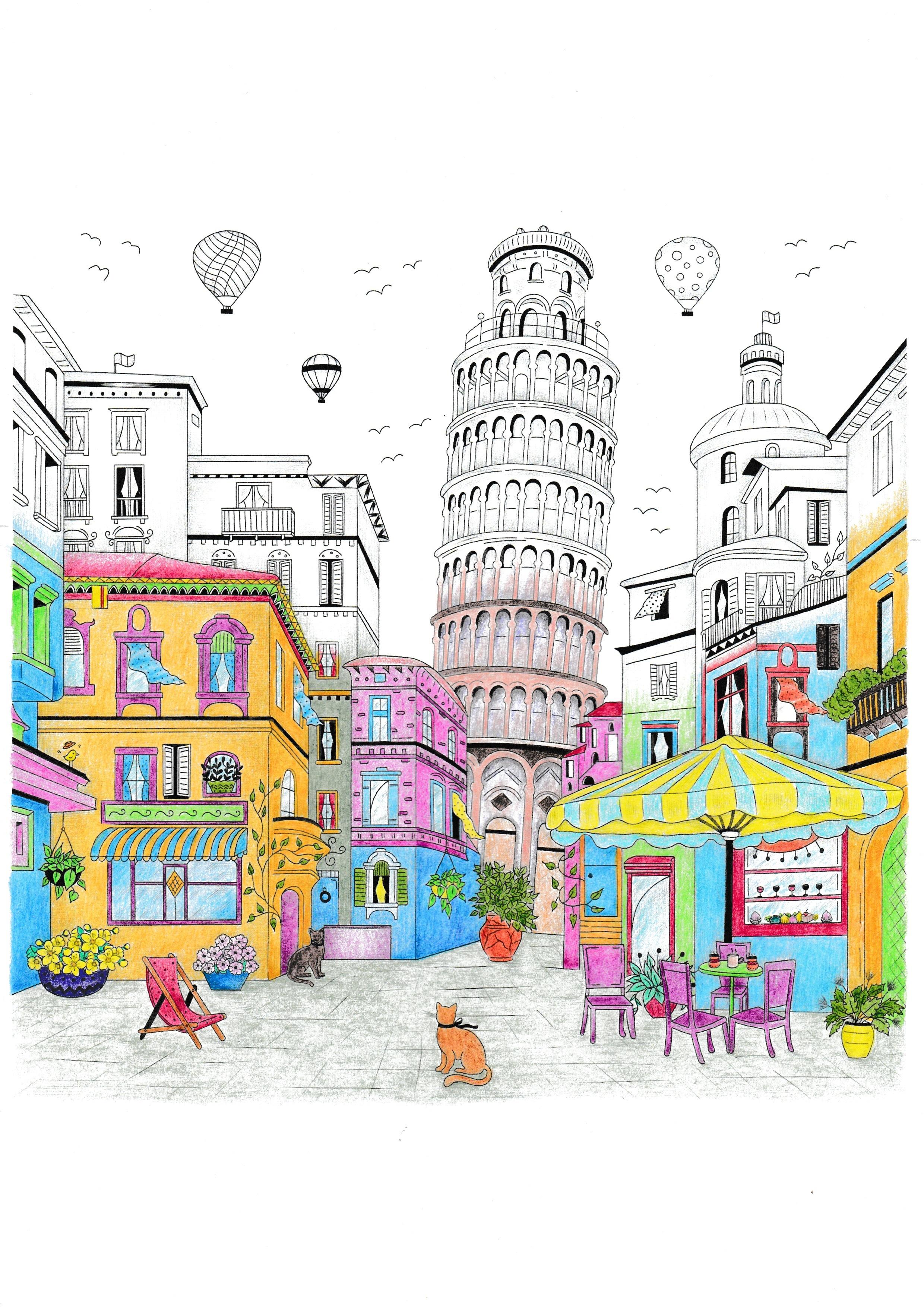Beispielinhalt (Bild) Colorful World Weltreise - Reise durch Italien