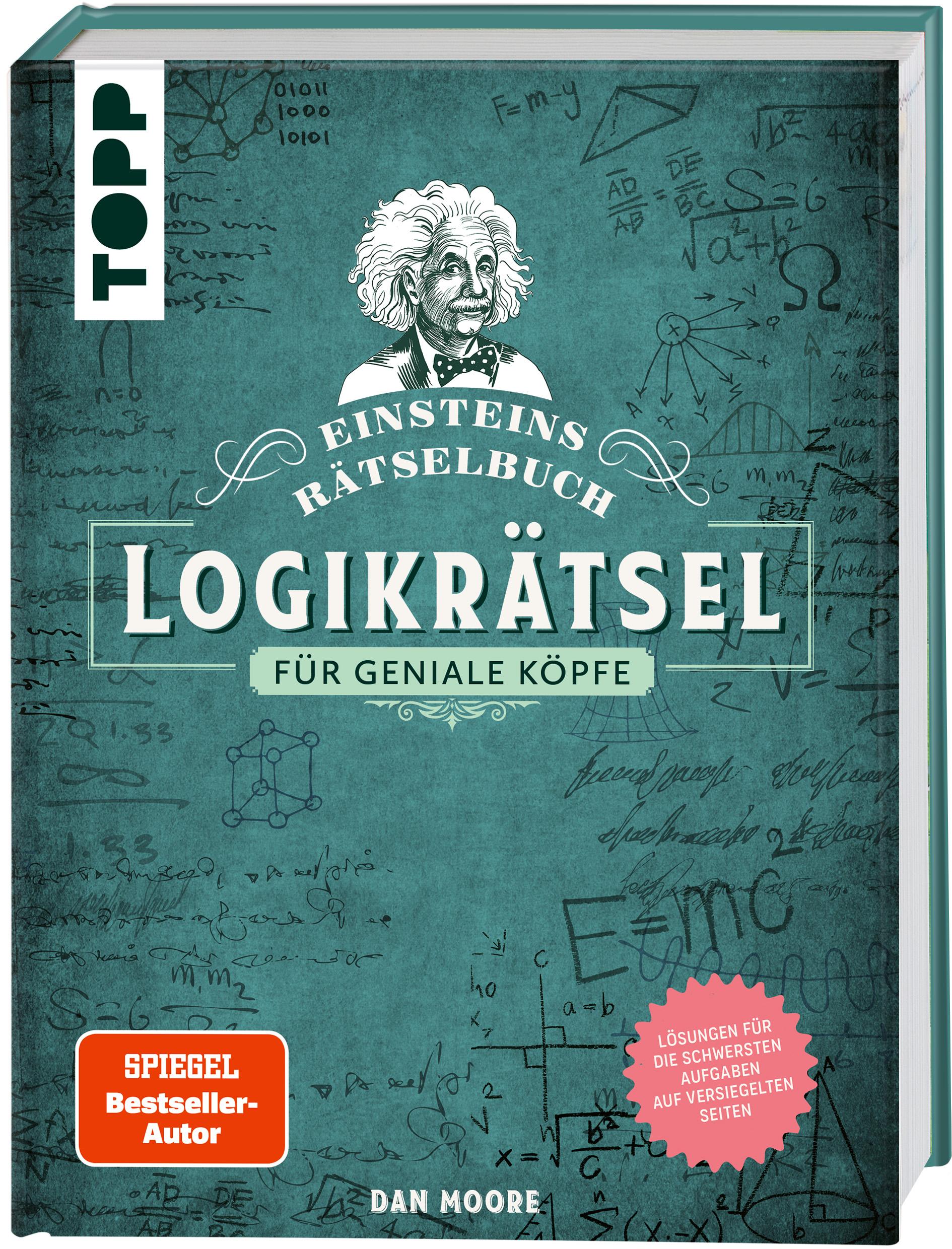 Vorderes Coverbild Einsteins Rätselbuch - Logikrätsel für geniale Köpfe