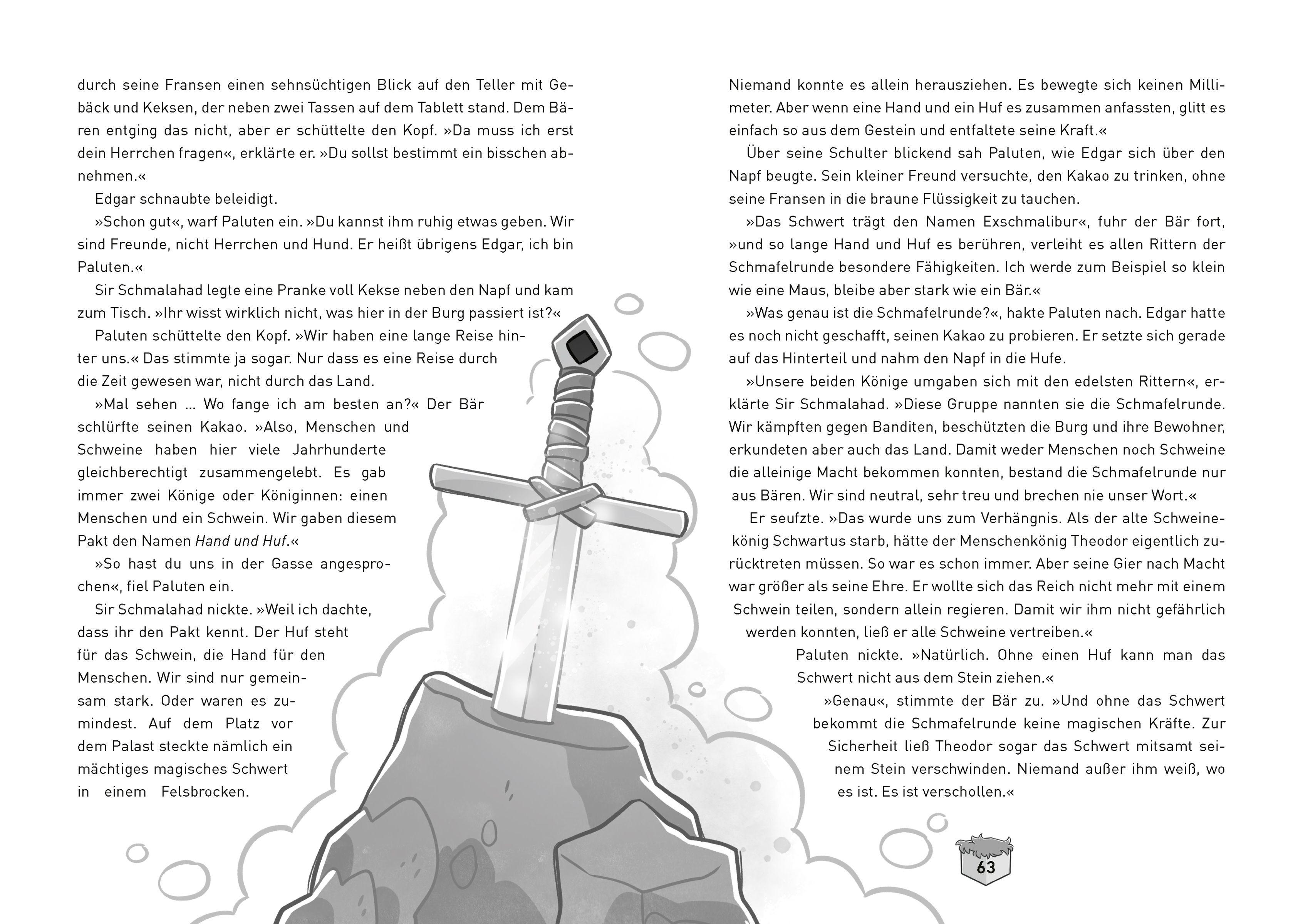 Beispielinhalt (Bild) Die Ritter der Schmafelrunde