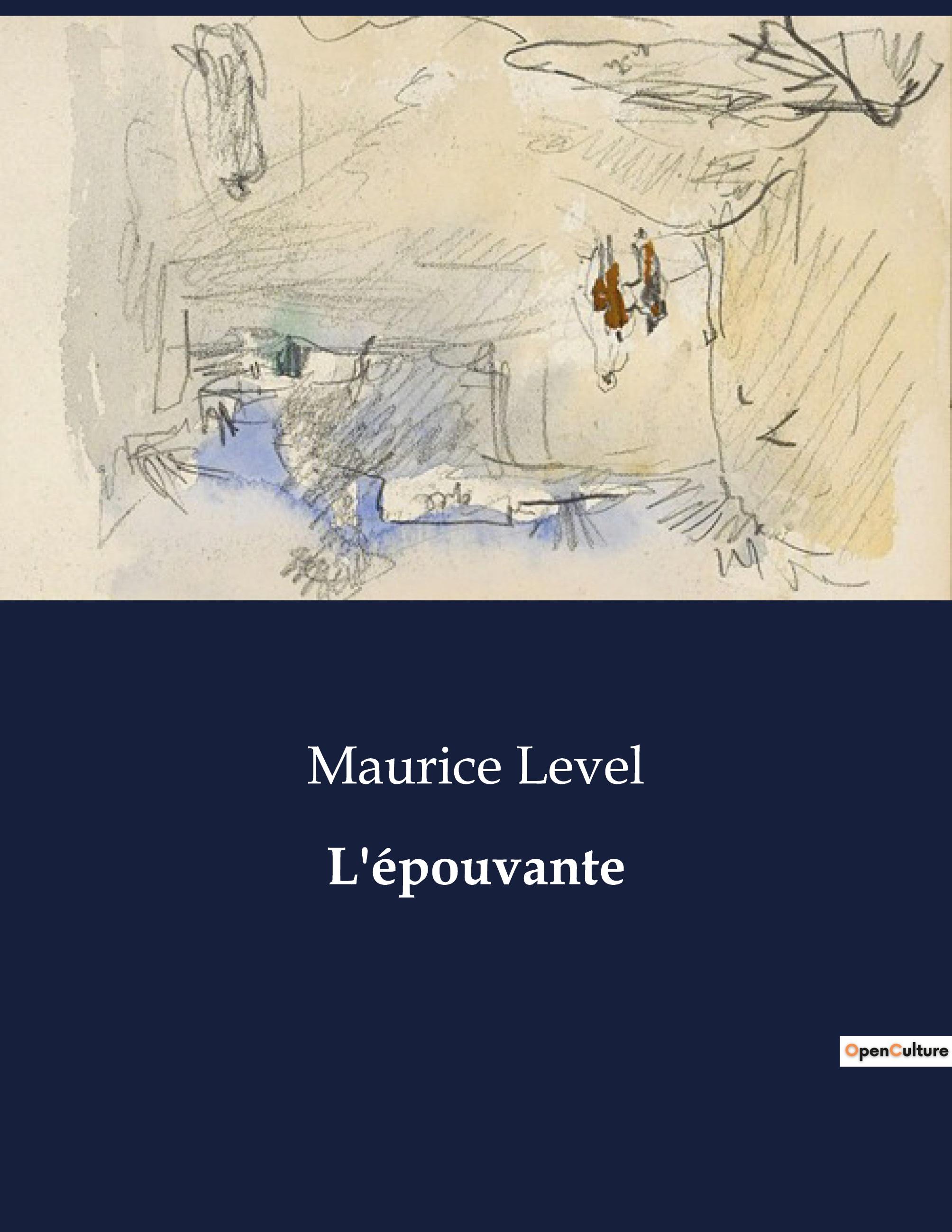 Vorderes Coverbild L'épouvante