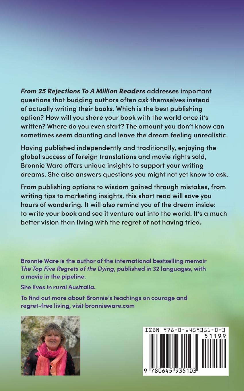 Rückseitencover From 25 Rejections to a Million Readers