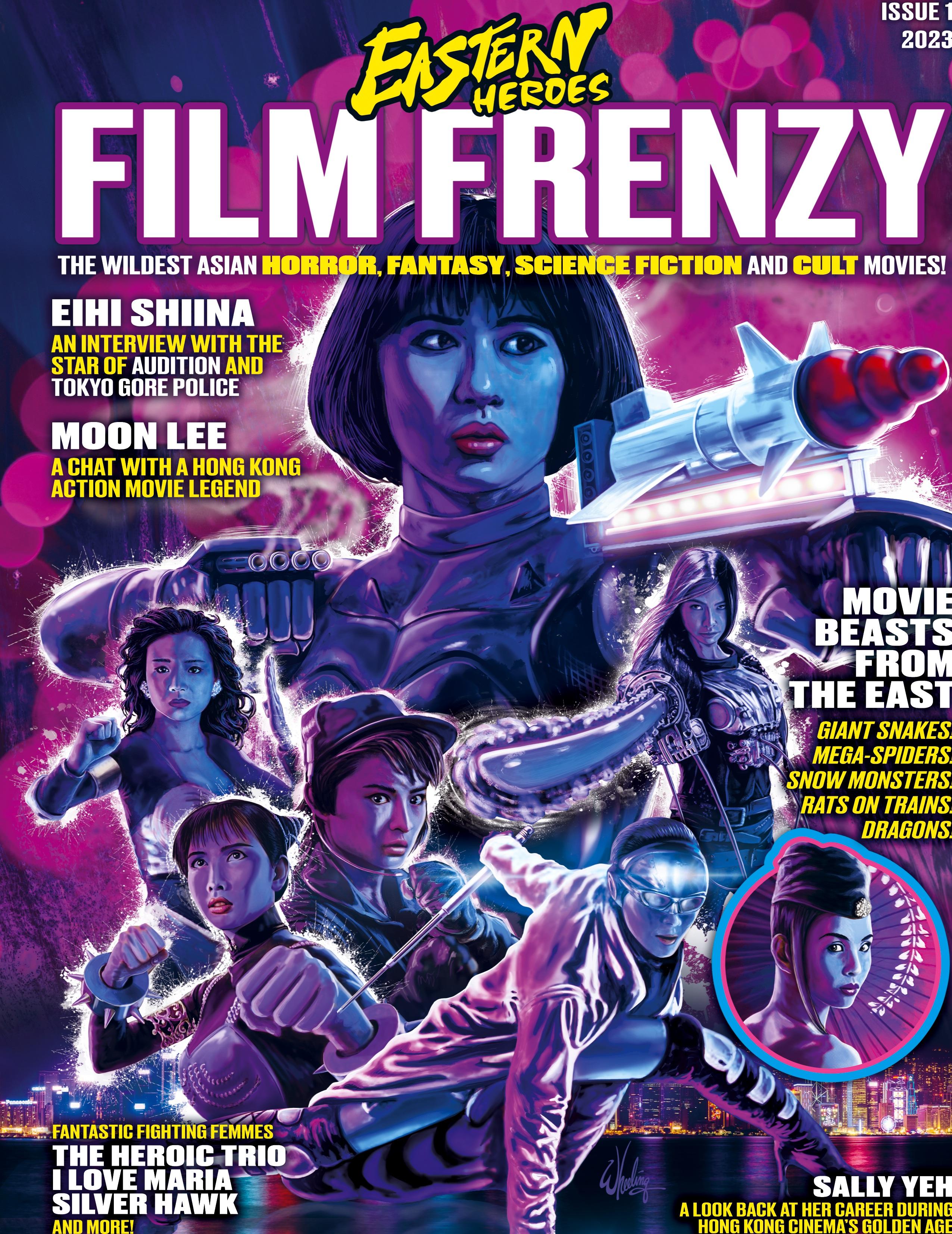 Vorderes Coverbild EASTERN HEROES FILM FRENZY ISSUE VOL 1 NO 1 SPECIAL COLLECTORS