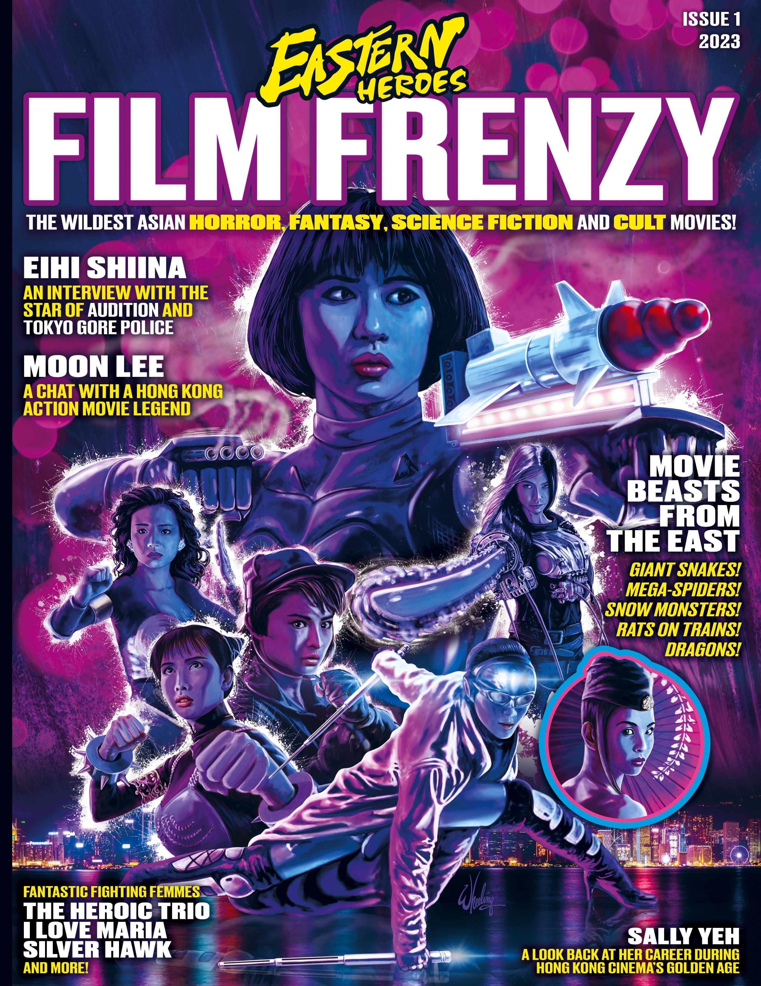 Vorderes Coverbild Eastern Heroes Film Frenzy Vol 1 No 1 Softback Edition