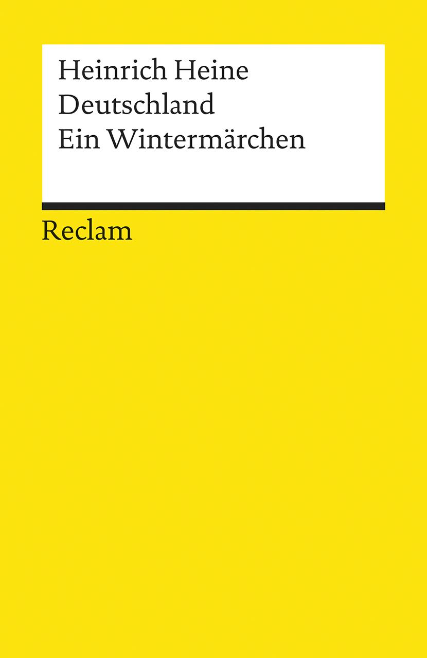 Vorderes Coverbild Deutschland. Ein Wintermärchen