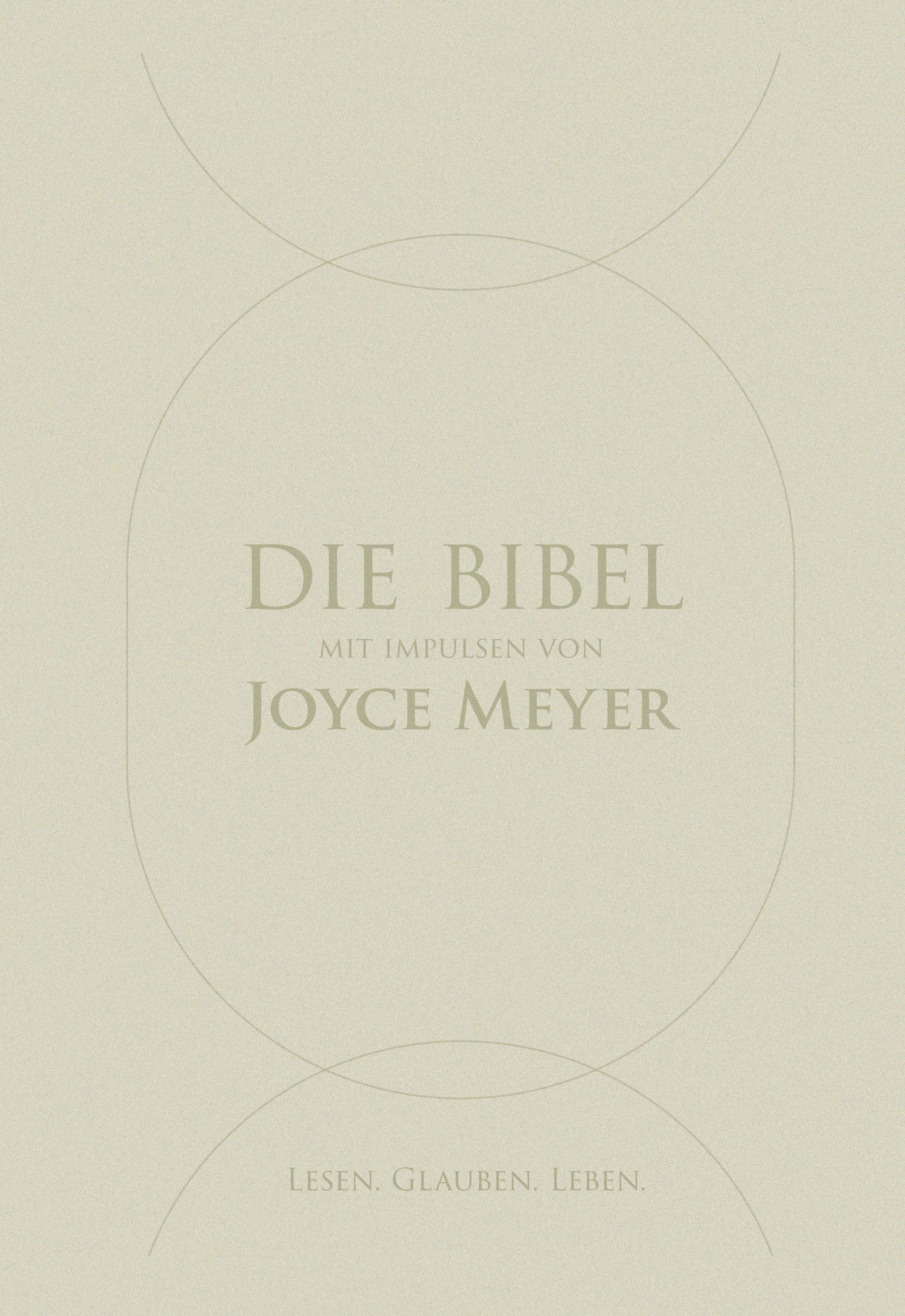 Vorderes Coverbild Die Bibel mit Impulsen von Joyce Meyer, Kunstlederausgabe