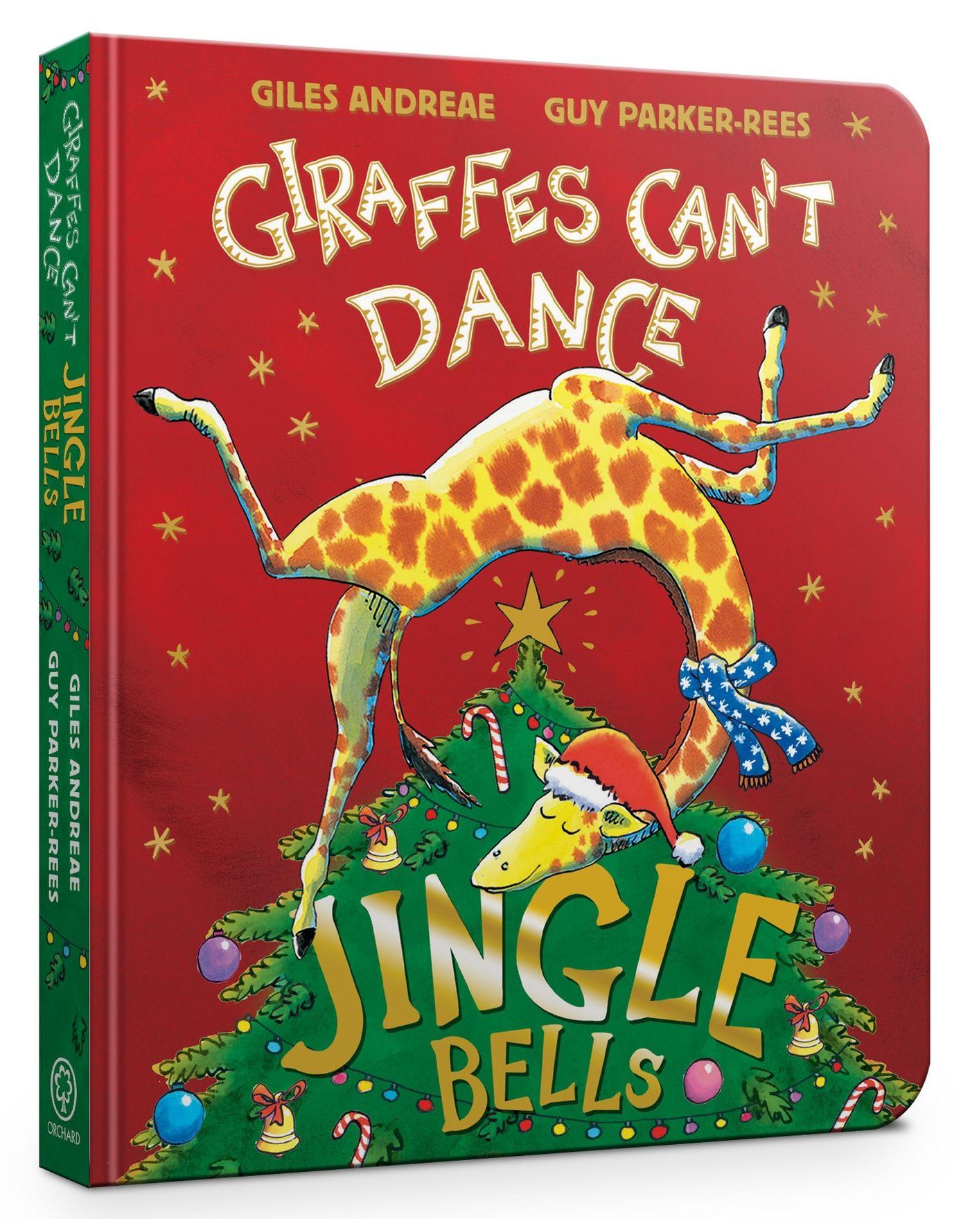 Vorderes Coverbild Jingle Bells from Giraffes Can't Dance Board Book