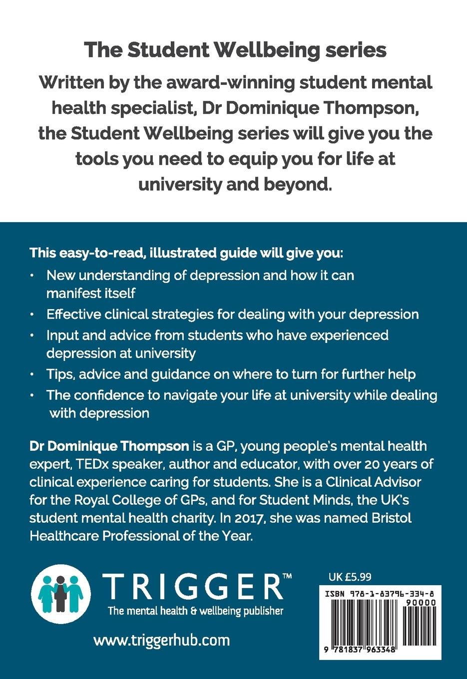 Rückseitencover Depression at University