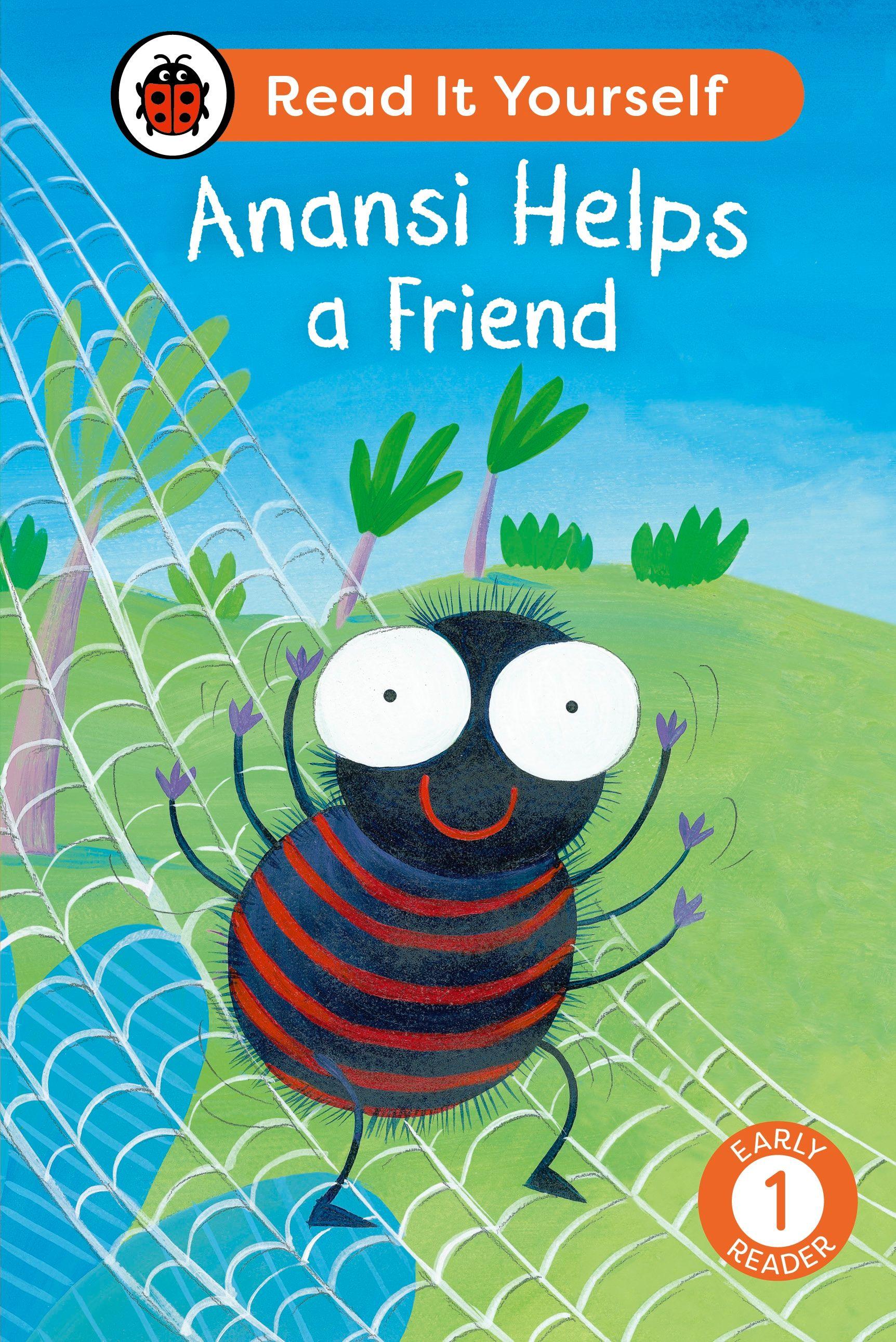 Vorderes Coverbild Anansi Helps a Friend: Read It Yourself - Level 1 Early Reader