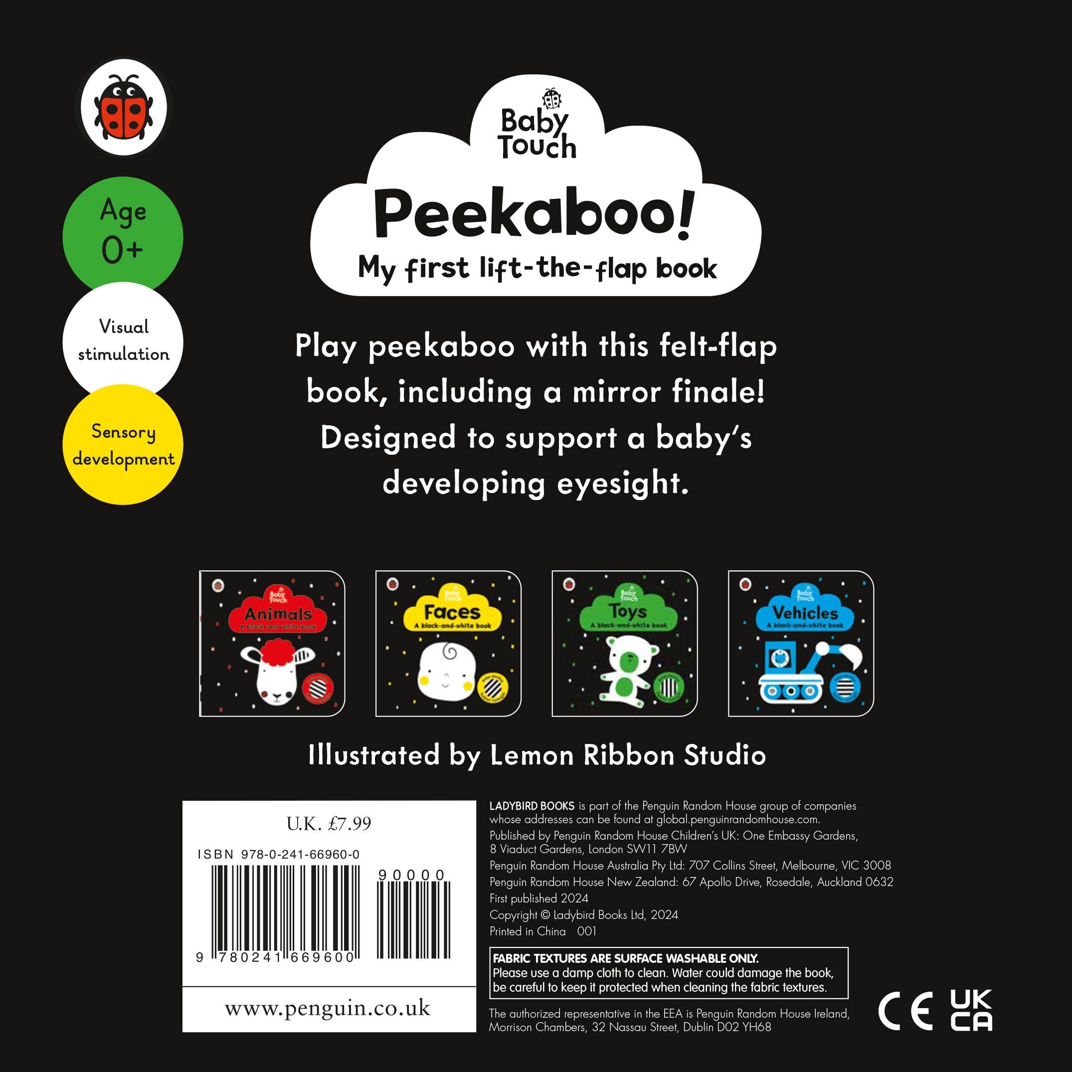 Rückseitencover Baby Touch: Peekaboo!