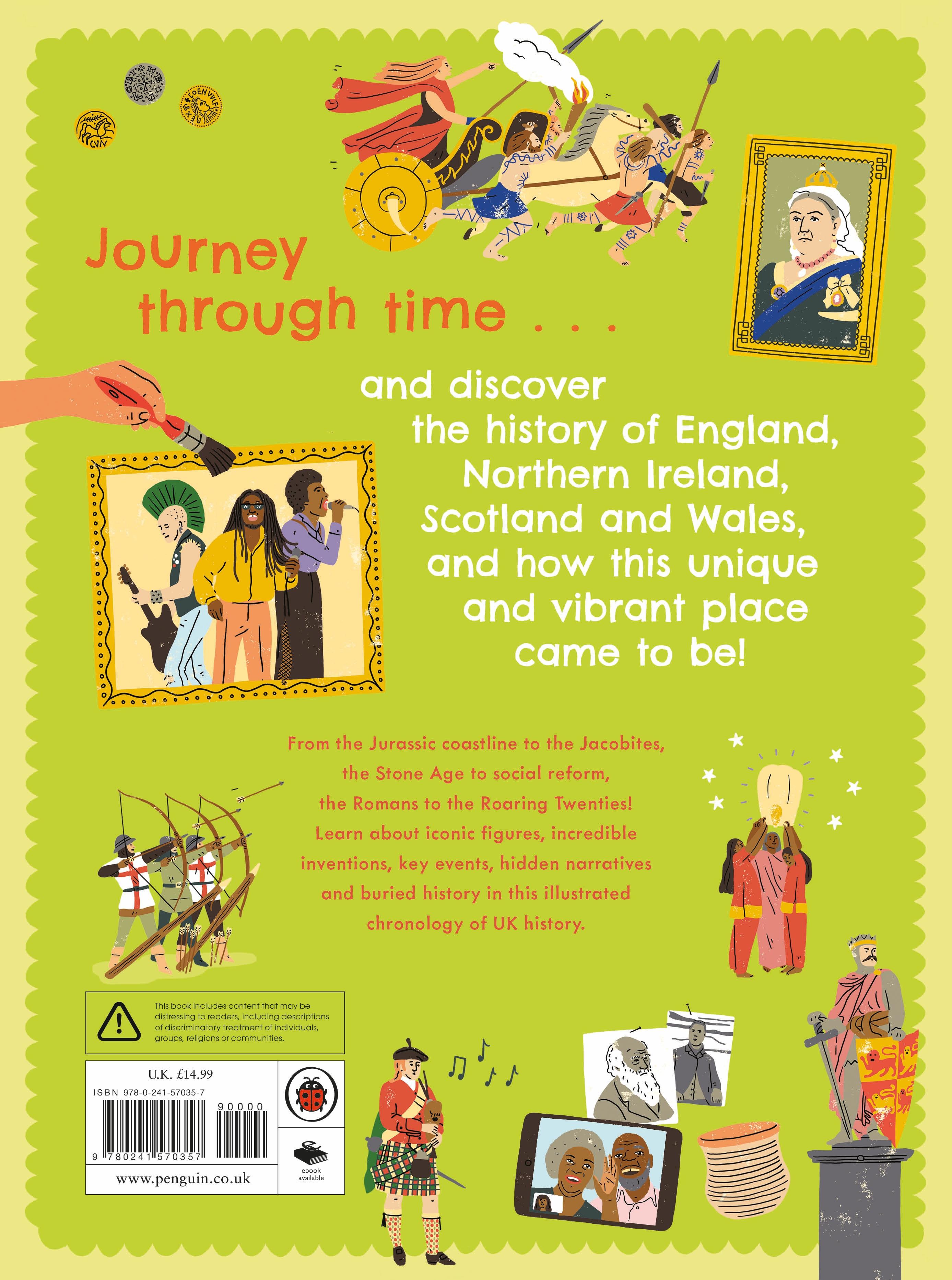 Rückseitencover The Big Book of UK History