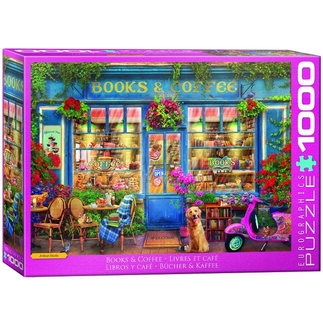 Vorderes Coverbild Books & Coffee by Artbeat Studio