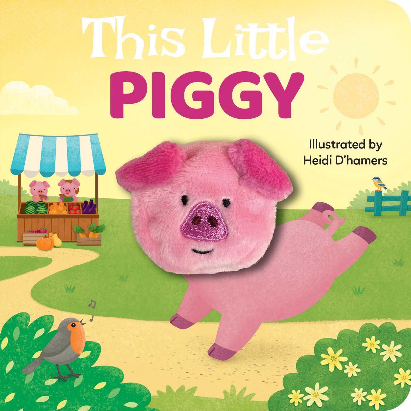 Vorderes Coverbild This Little Piggy: Finger Puppet Book