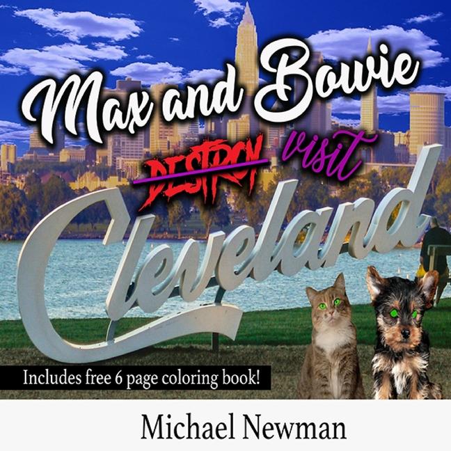 Vorderes Coverbild Max and Bowie visit Cleveland