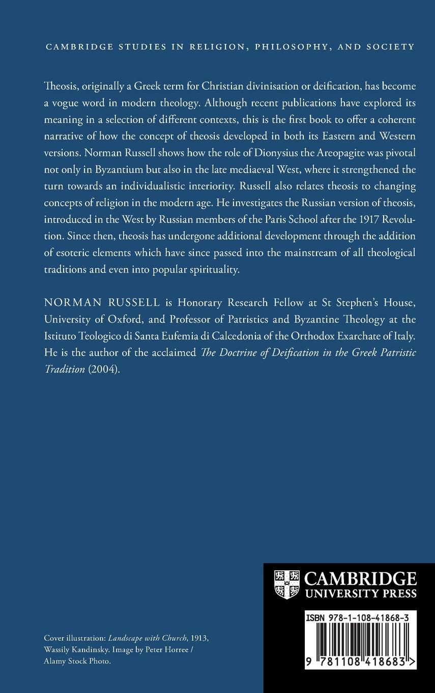 Rückseitencover Theosis and Religion