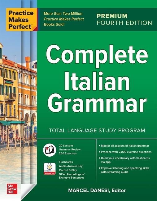 Vorderes Coverbild Practice Makes Perfect: Complete Italian Grammar, Premium