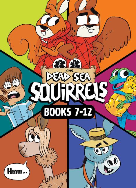 Vorderes Coverbild The Dead Sea Squirrels Set Books 7-12: Merle of Nazareth / A Dusty Donkey Detour / Jingle Squirrels / Risky River Rescue / A Twisty-Turny Journey / Babbleland Breakout