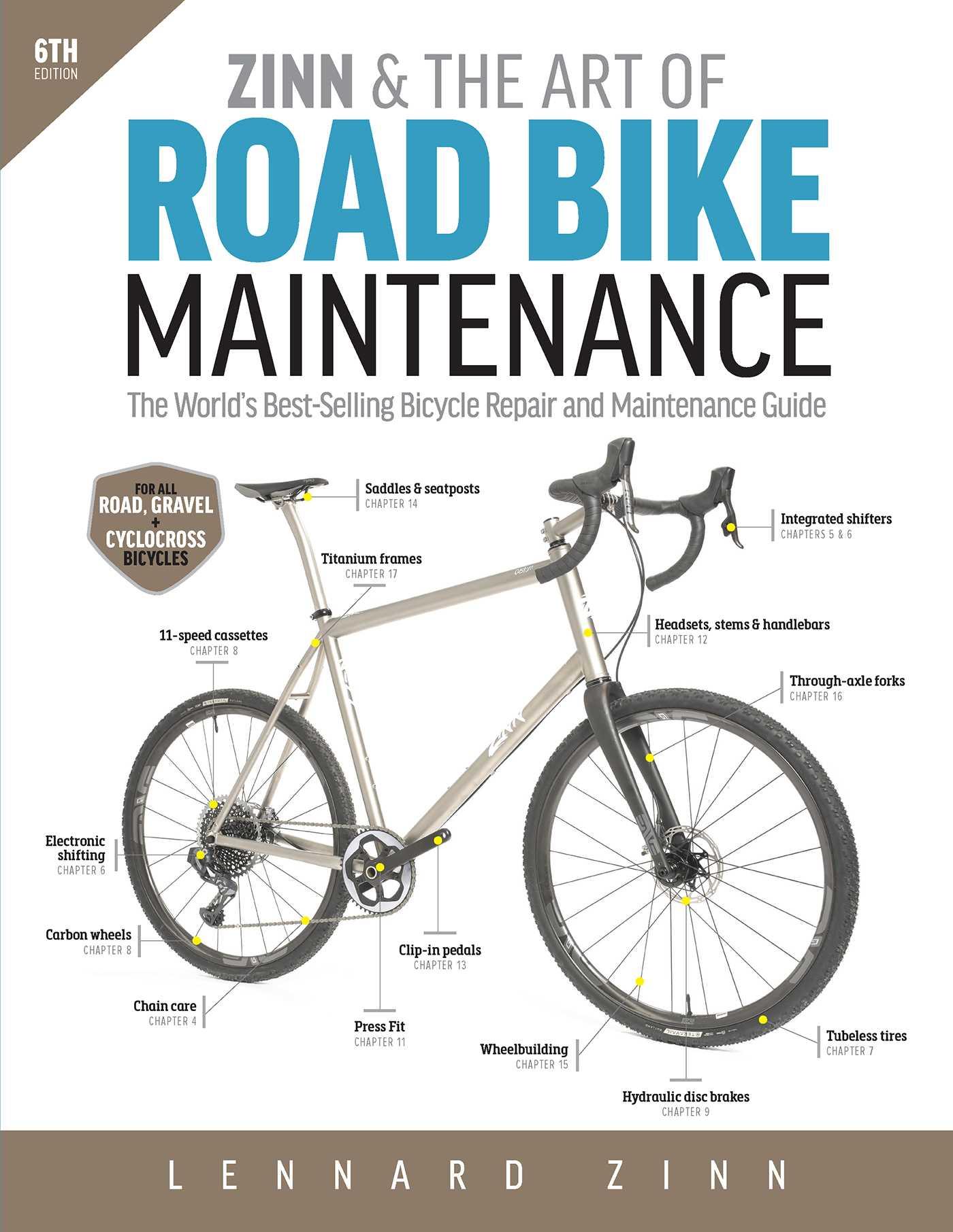 Vorderes Coverbild Zinn & the Art of Road Bike Maintenance
