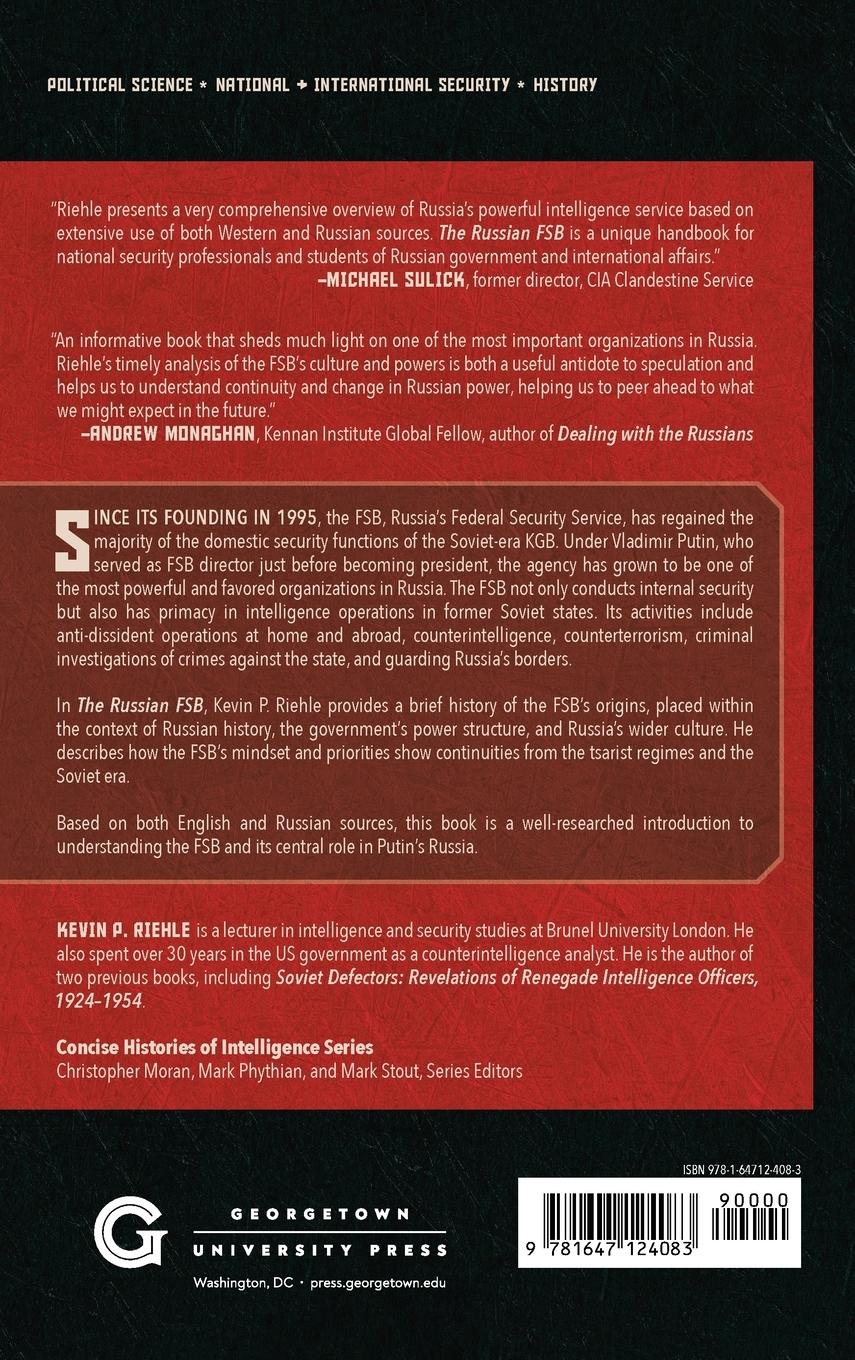 Rückseitencover The Russian FSB
