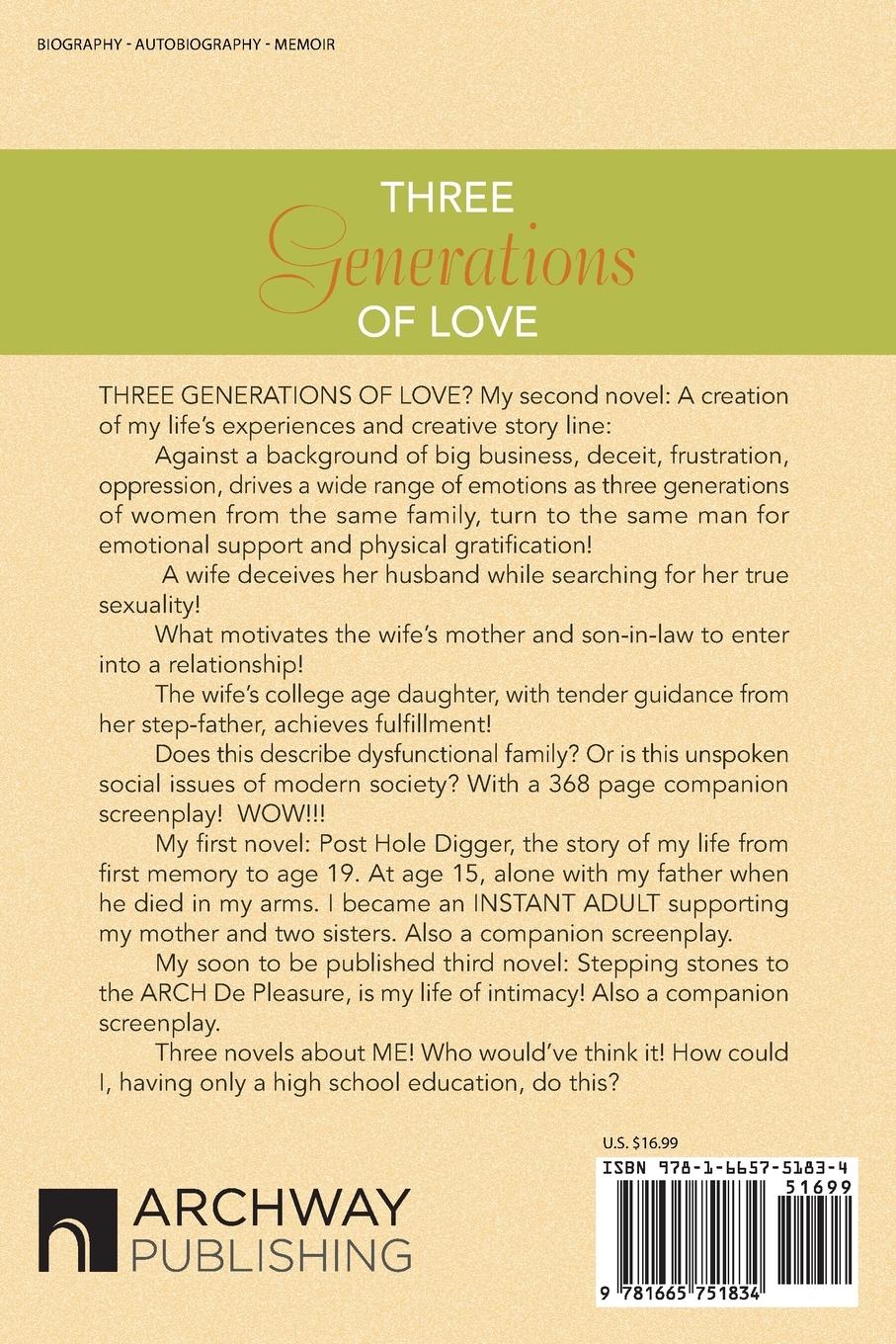 Rückseitencover Three Generations of Love