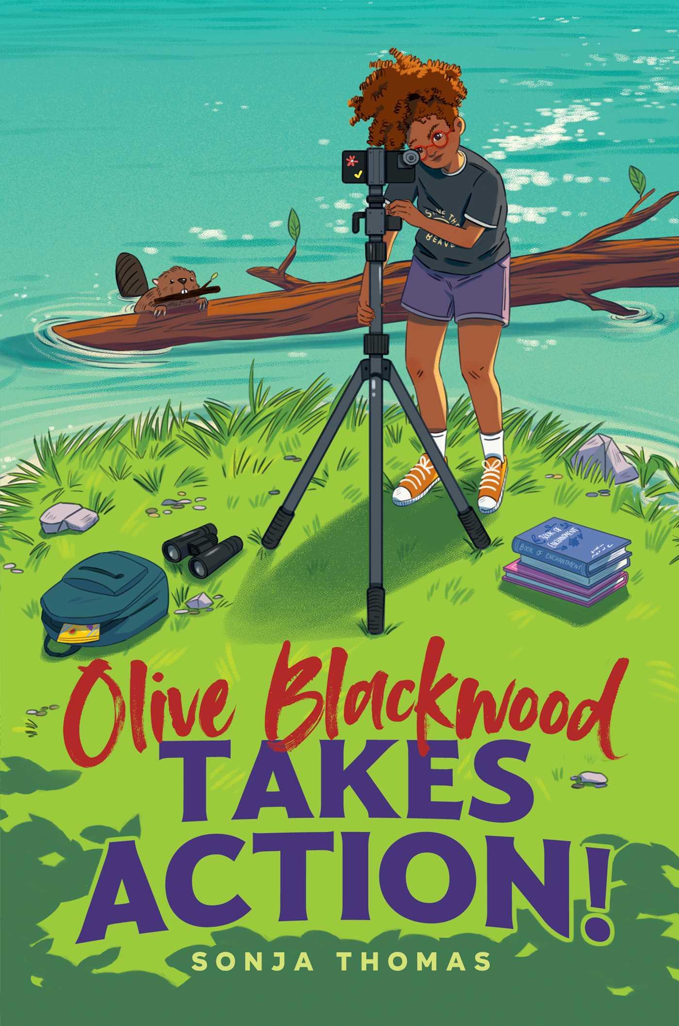 Vorderes Coverbild Olive Blackwood Takes Action!