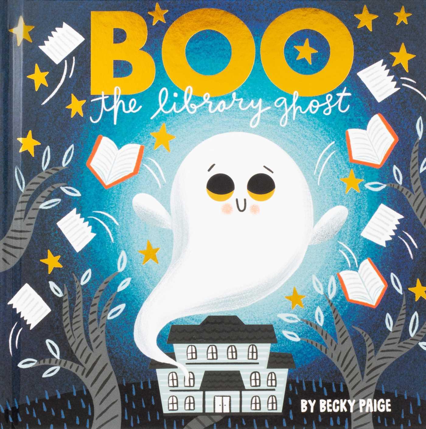 Vorderes Coverbild Boo the Library Ghost