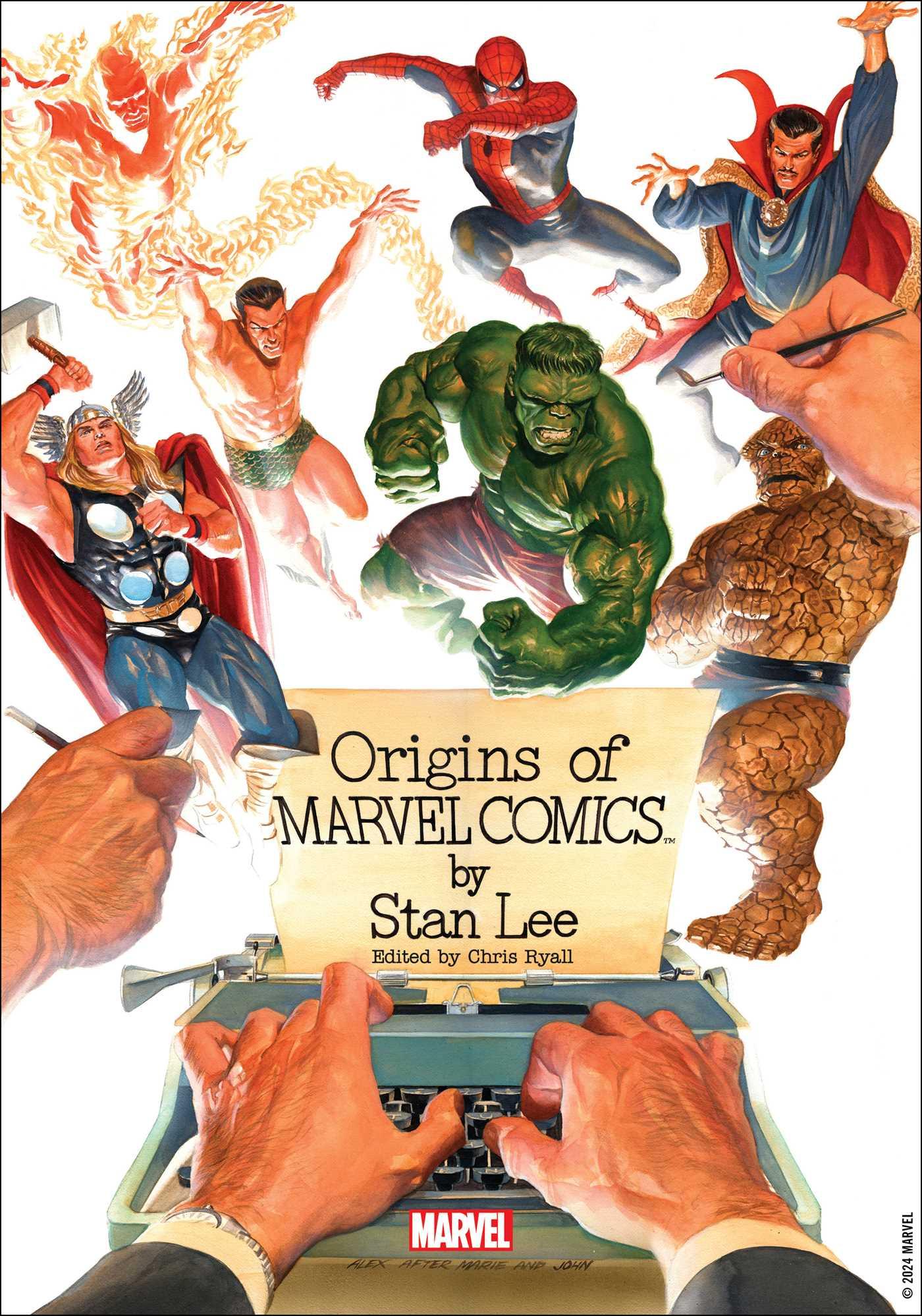 Vorderes Coverbild Origins of Marvel Comics (Deluxe Edition)