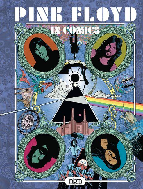 Vorderes Coverbild Pink Floyd in Comics!