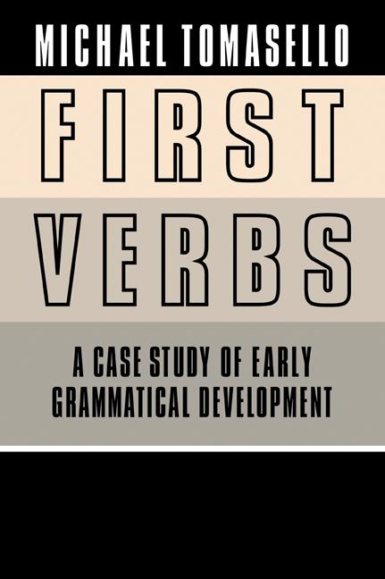 Vorderes Coverbild First Verbs