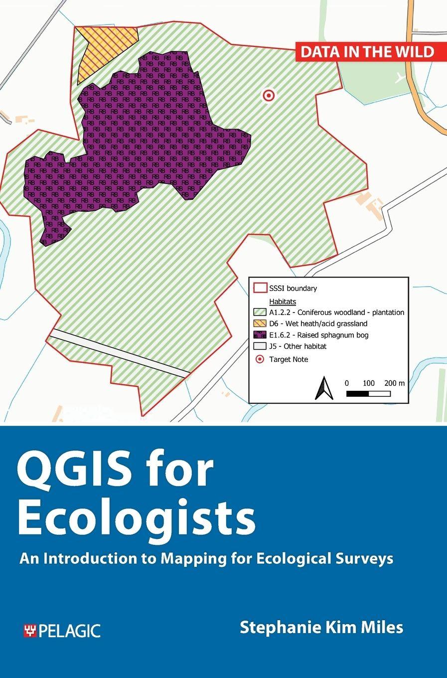 Vorderes Coverbild QGIS for Ecologists