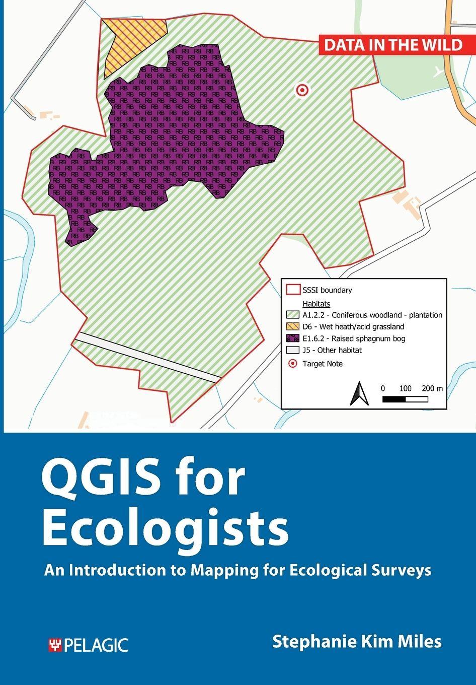 Vorderes Coverbild QGIS for Ecologists