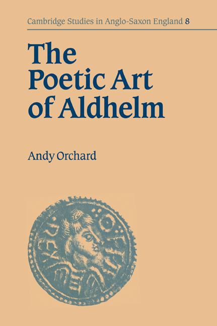 Vorderes Coverbild The Poetic Art of Aldhelm