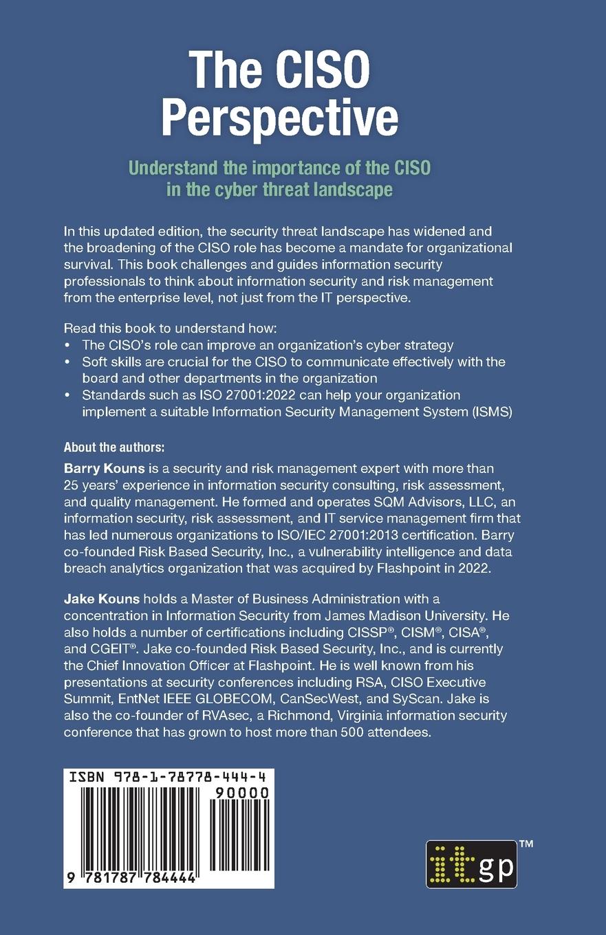 Rückseitencover The CISO Perspective